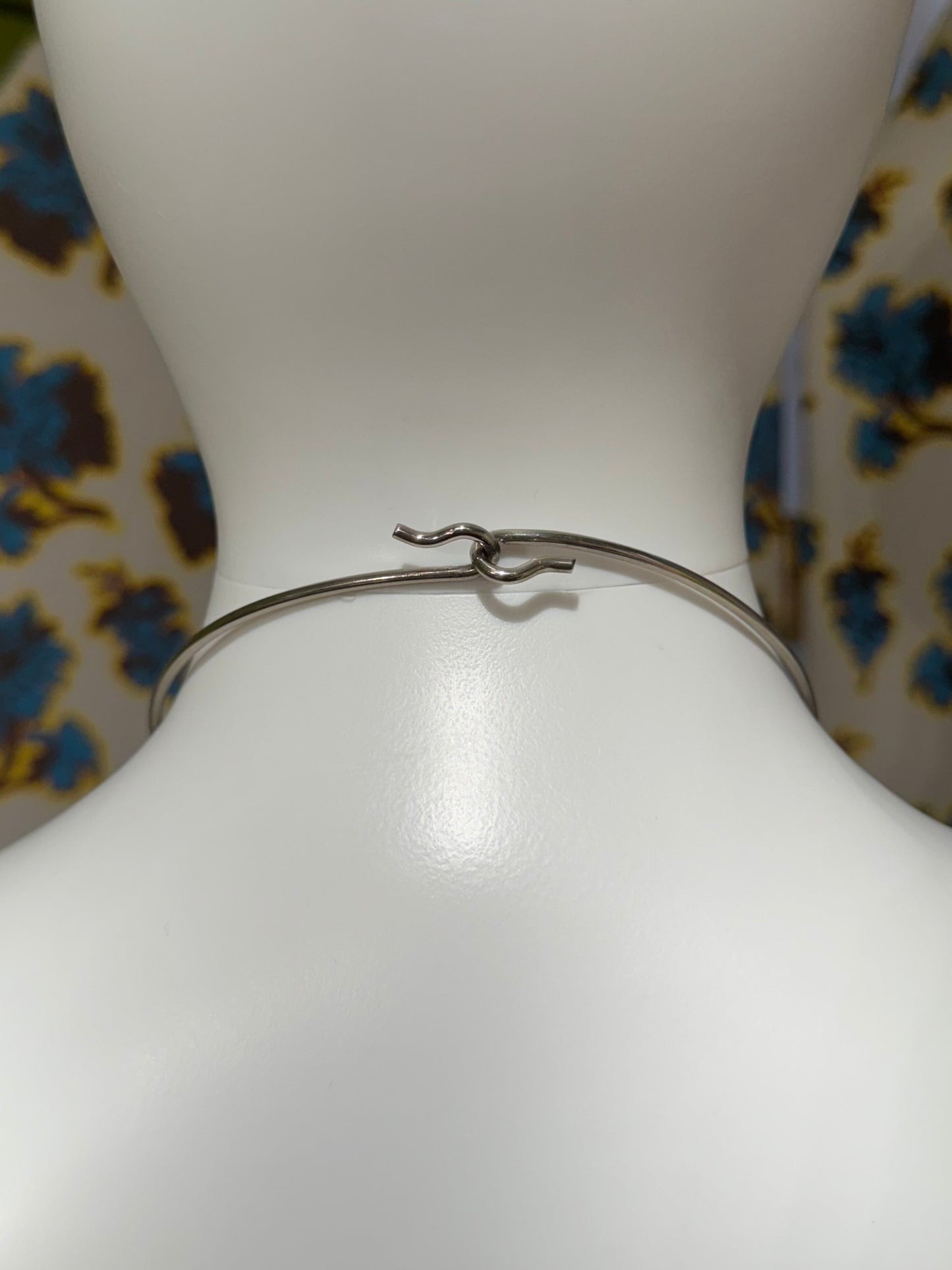 Gucci S/S 1996 Sterling Silver ‘G’ Choker