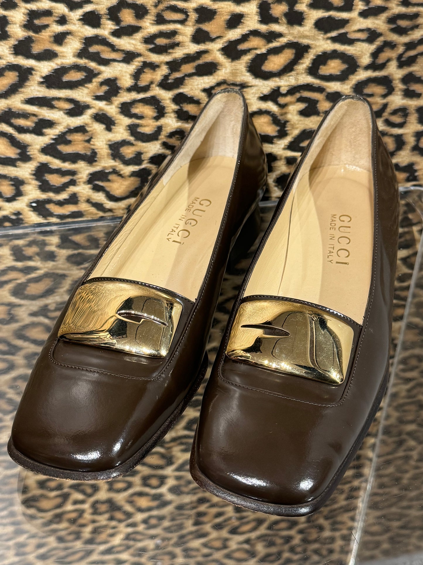 Gucci F/W 1996 Brown Flats 35