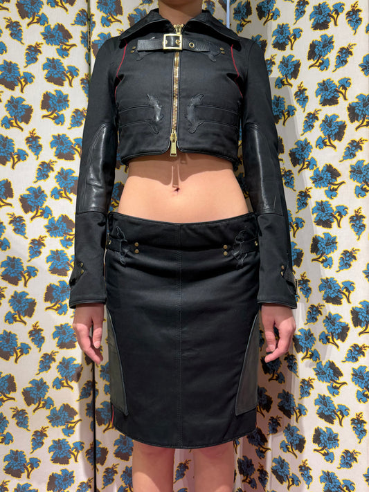 DSquared2 F/W 2004 Skirt and Jacket Set