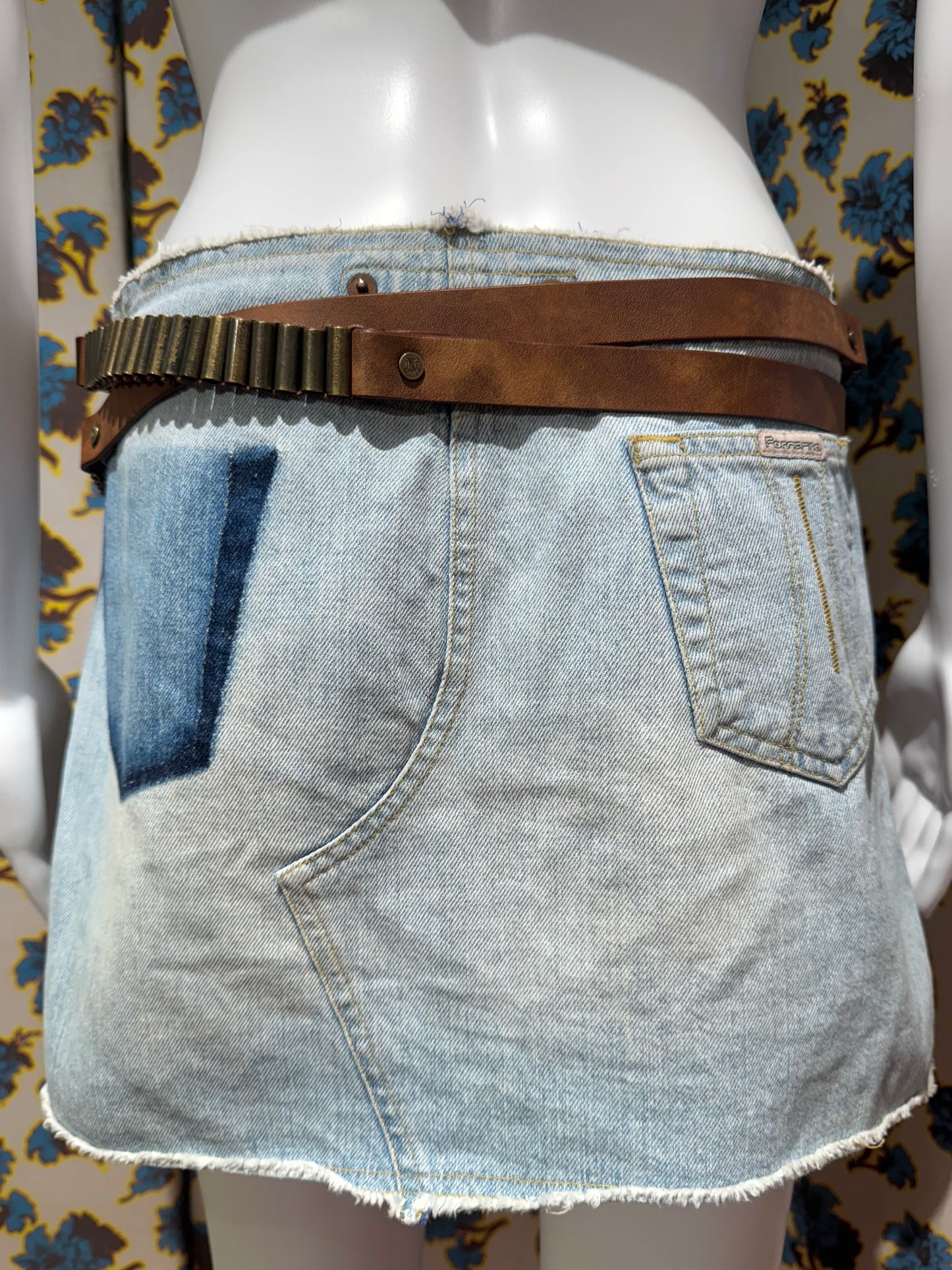 Celine S/S 2001 Skinny Bullet Belt