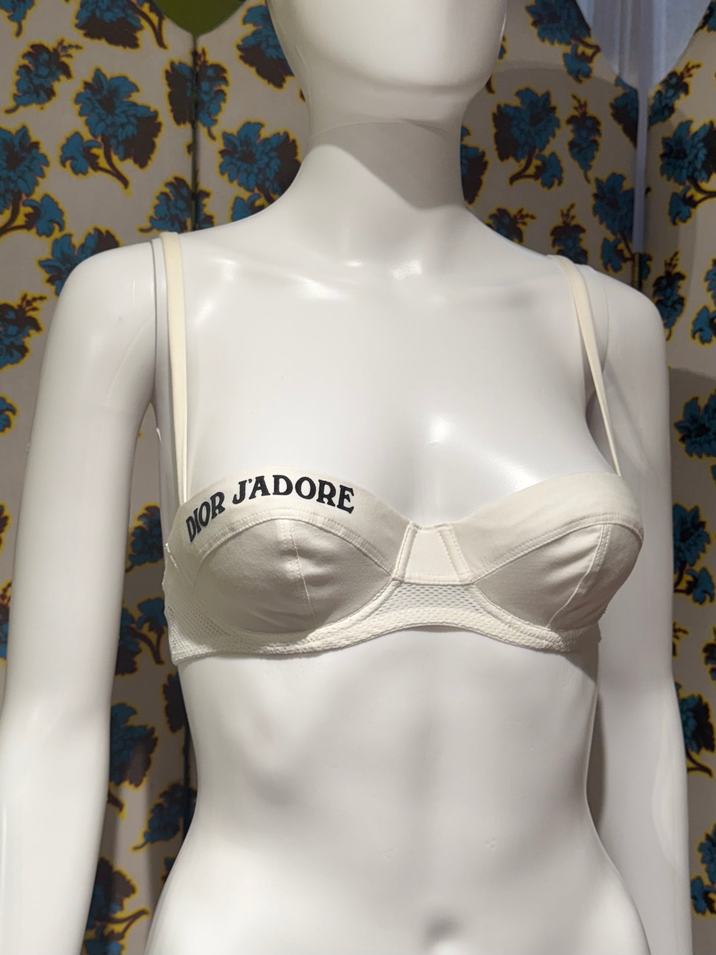 Dior S/S 2001 J’Adore White Bra