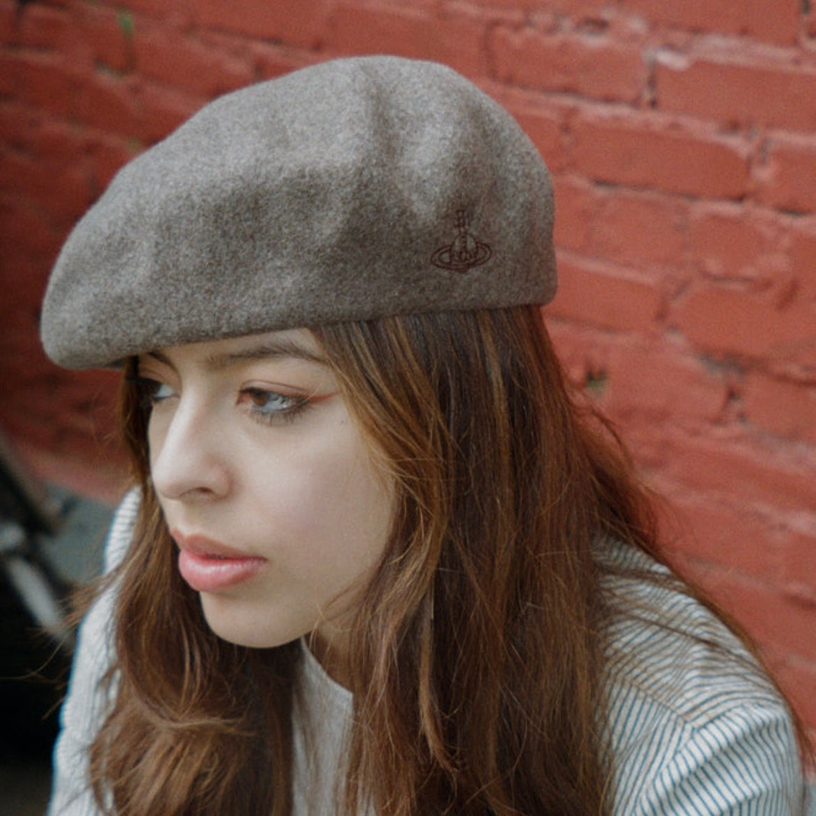 Vivienne Westwood Beige Wool Beret