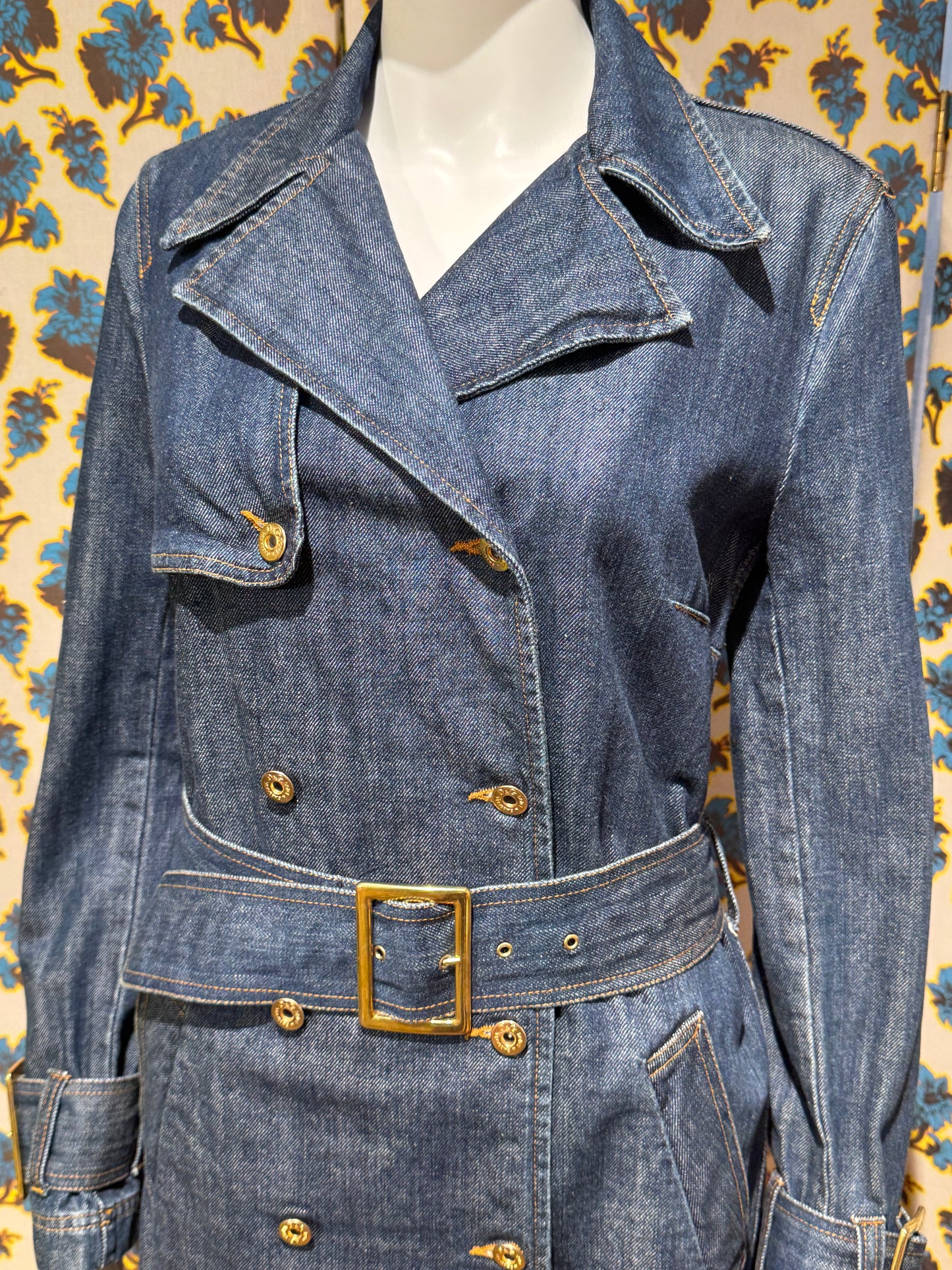 D&G Denim Trench Coat