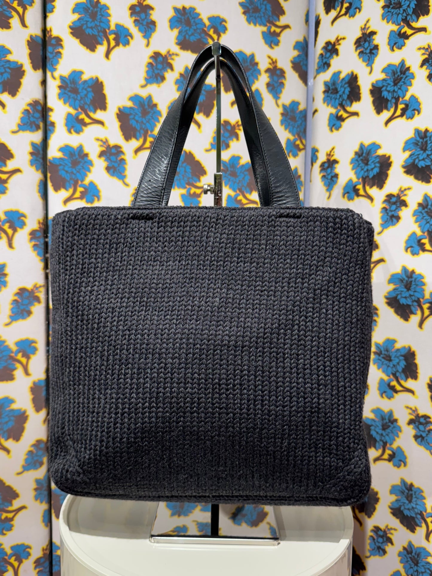 Prada F/W 1999 Wool Knit Bag