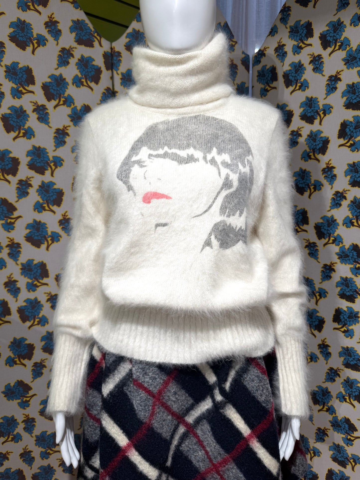 Chloé F/W 2001 Face Sweater