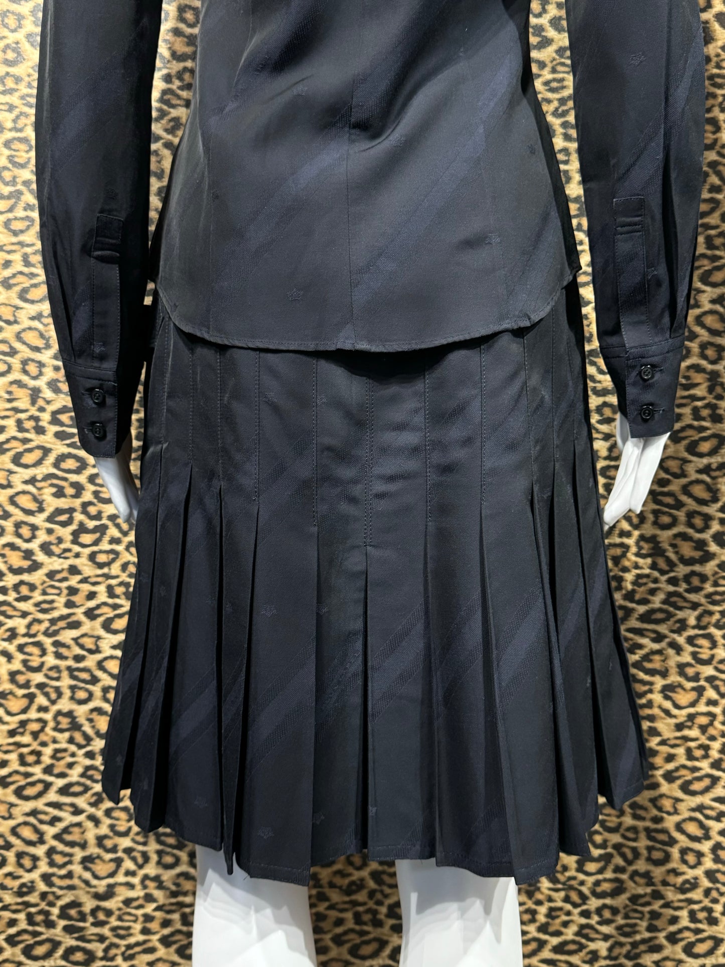 Burberry Blue Label Navy Skirt Set