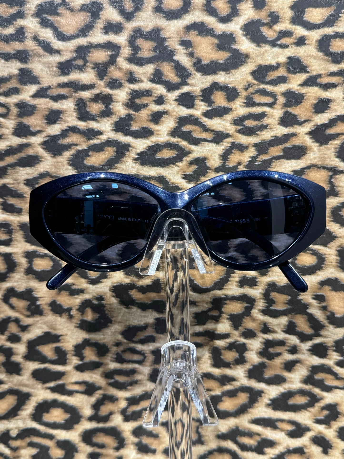 Gucci Blue Sunglasses