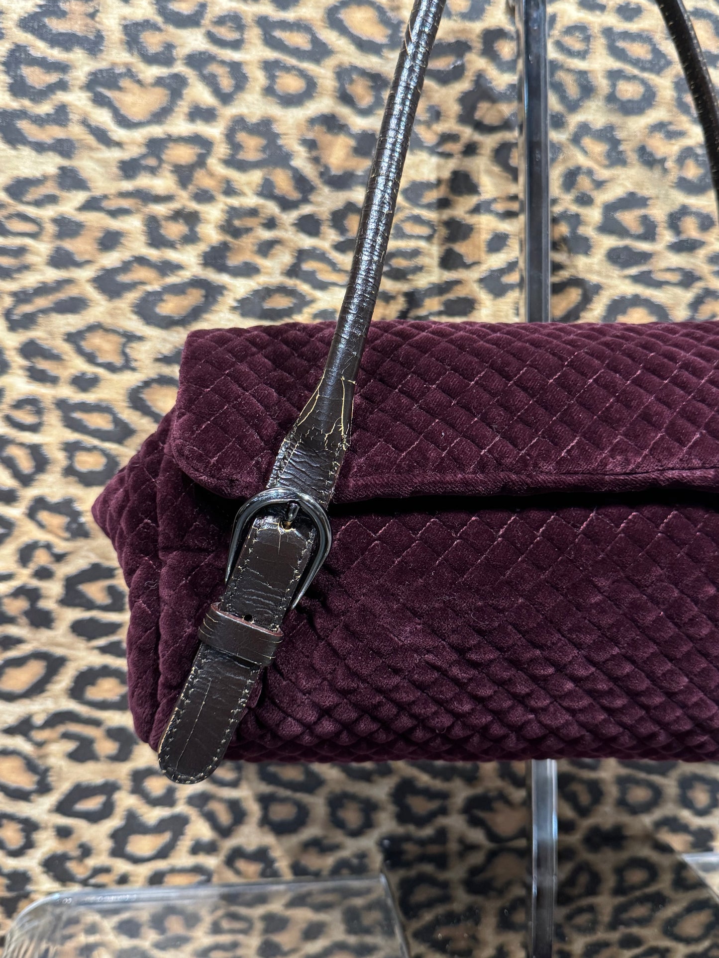 Miu Miu F/W 2001 Burgundy Bag