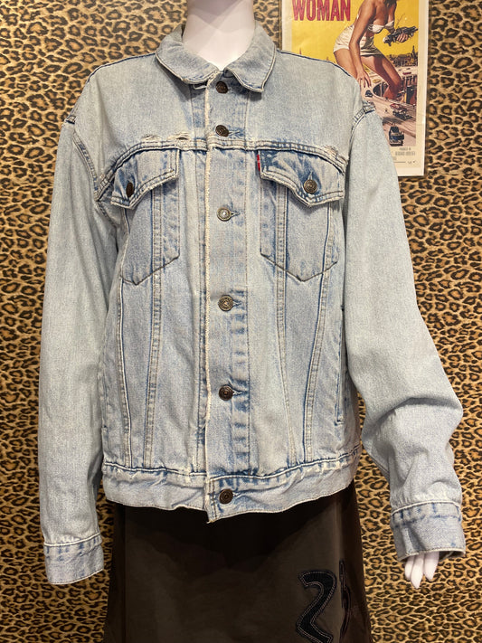 Levi’s Distressed Trucker Jacket