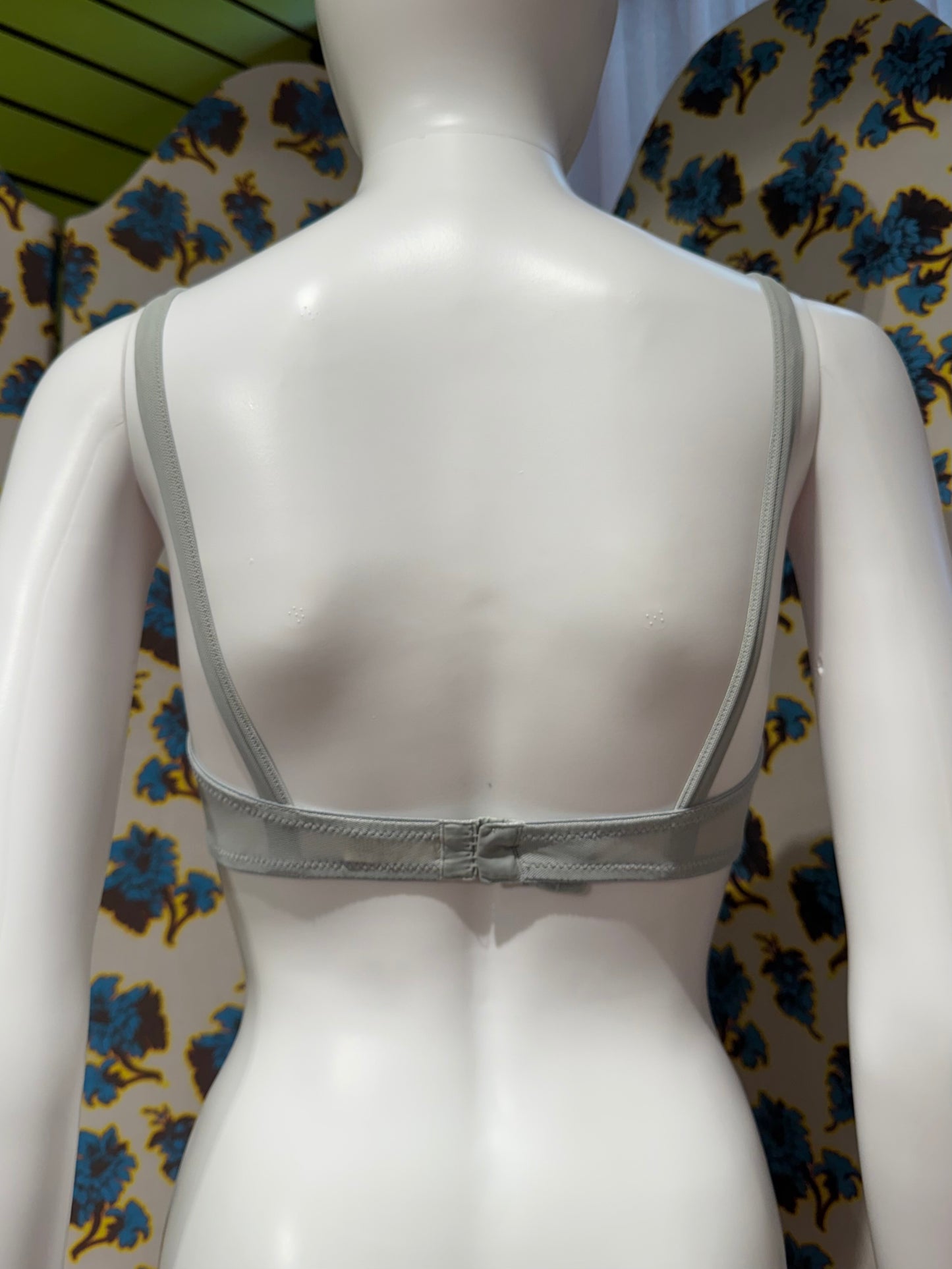 La Perla Silver Sequin Bra