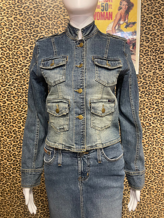 Y2K Angels Denim Jacket