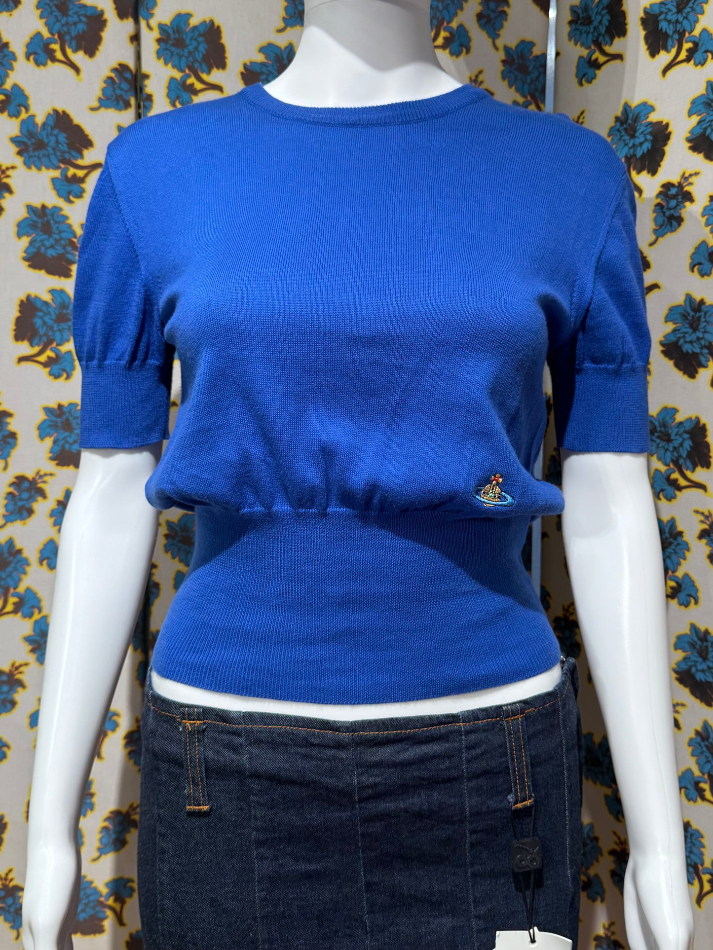Vivienne Westwood Royal Blue Knit Top