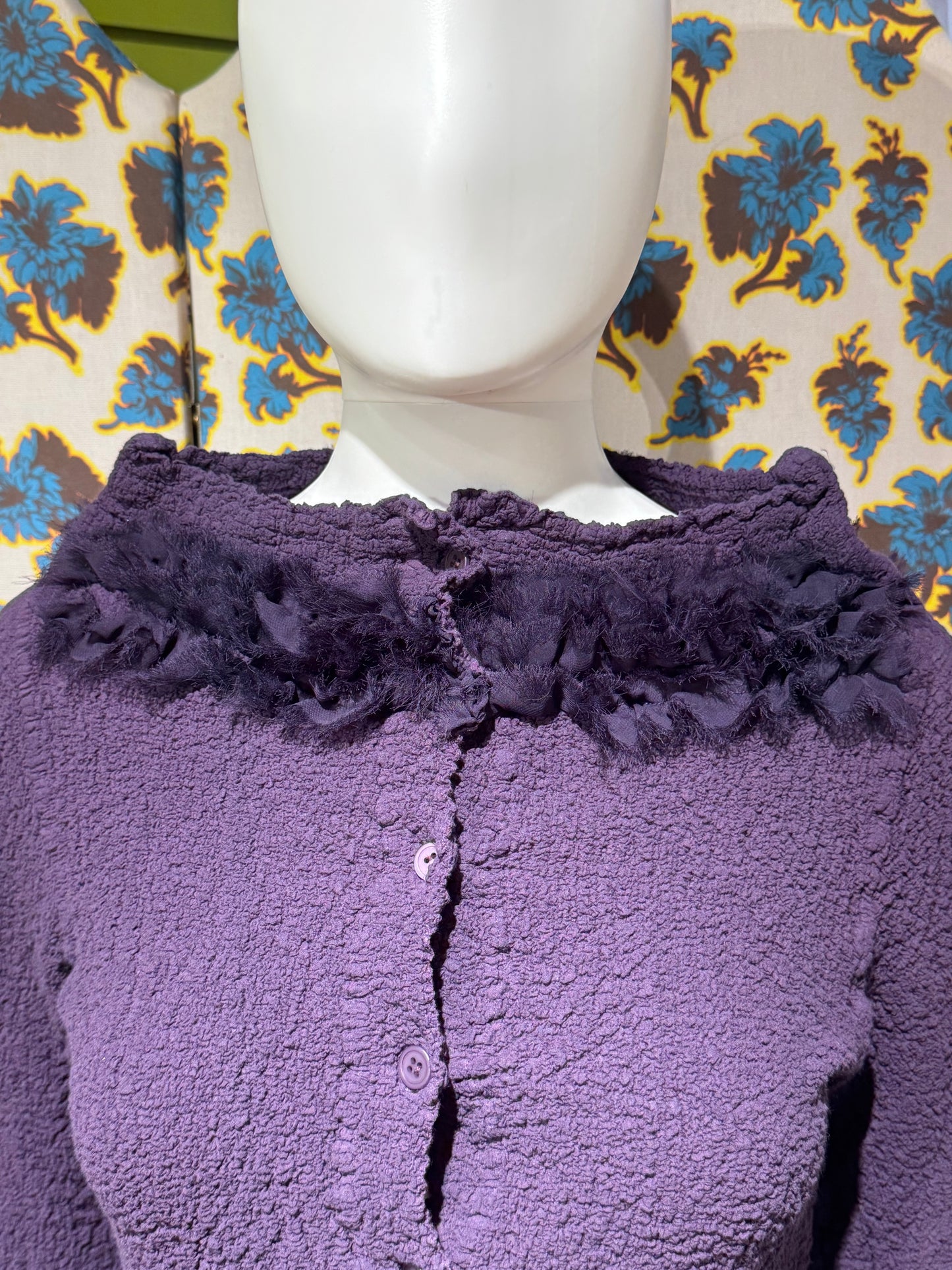 Issey Miyake Me Purple Skirt Set