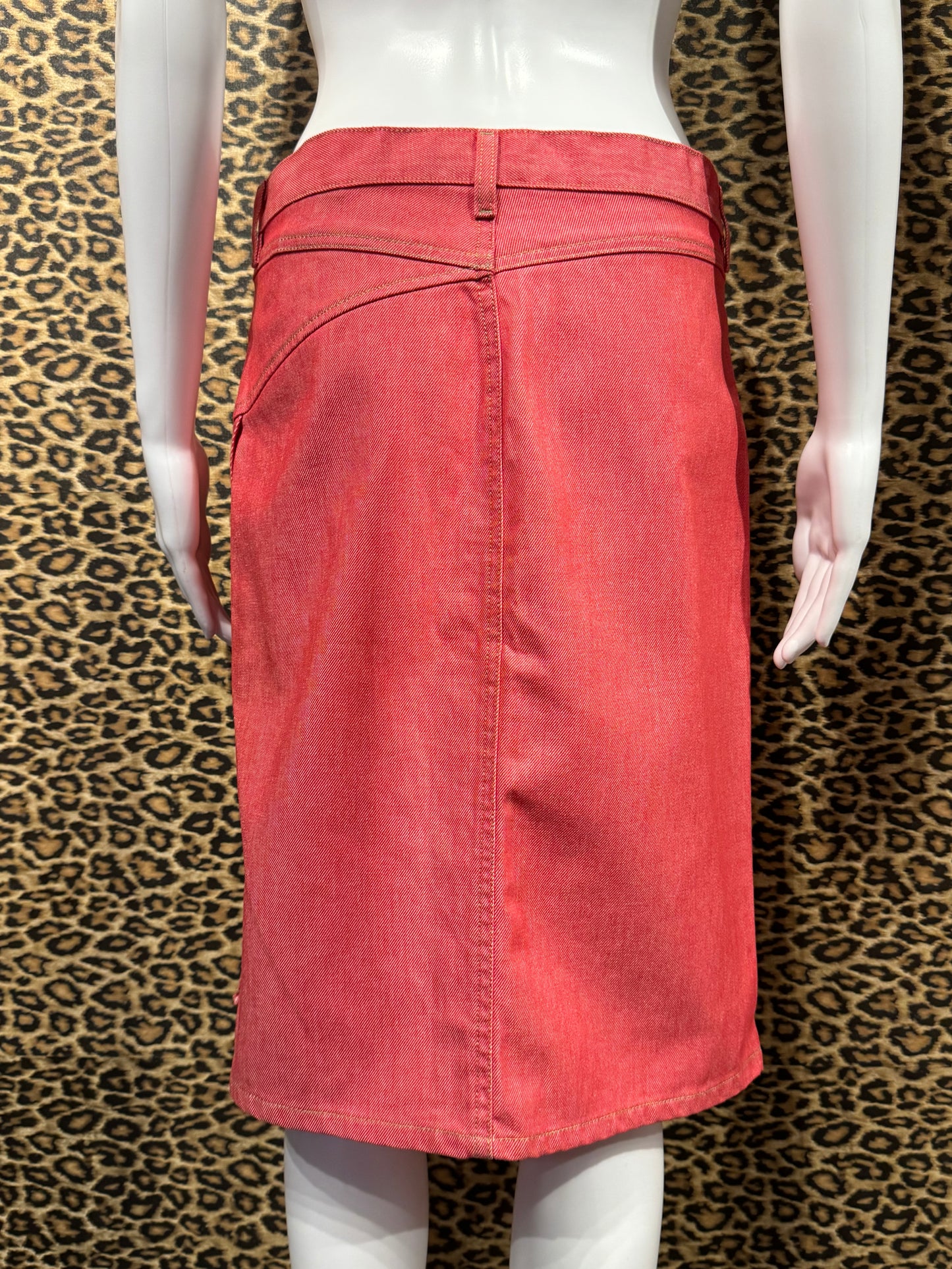 Diesel Red Skirt