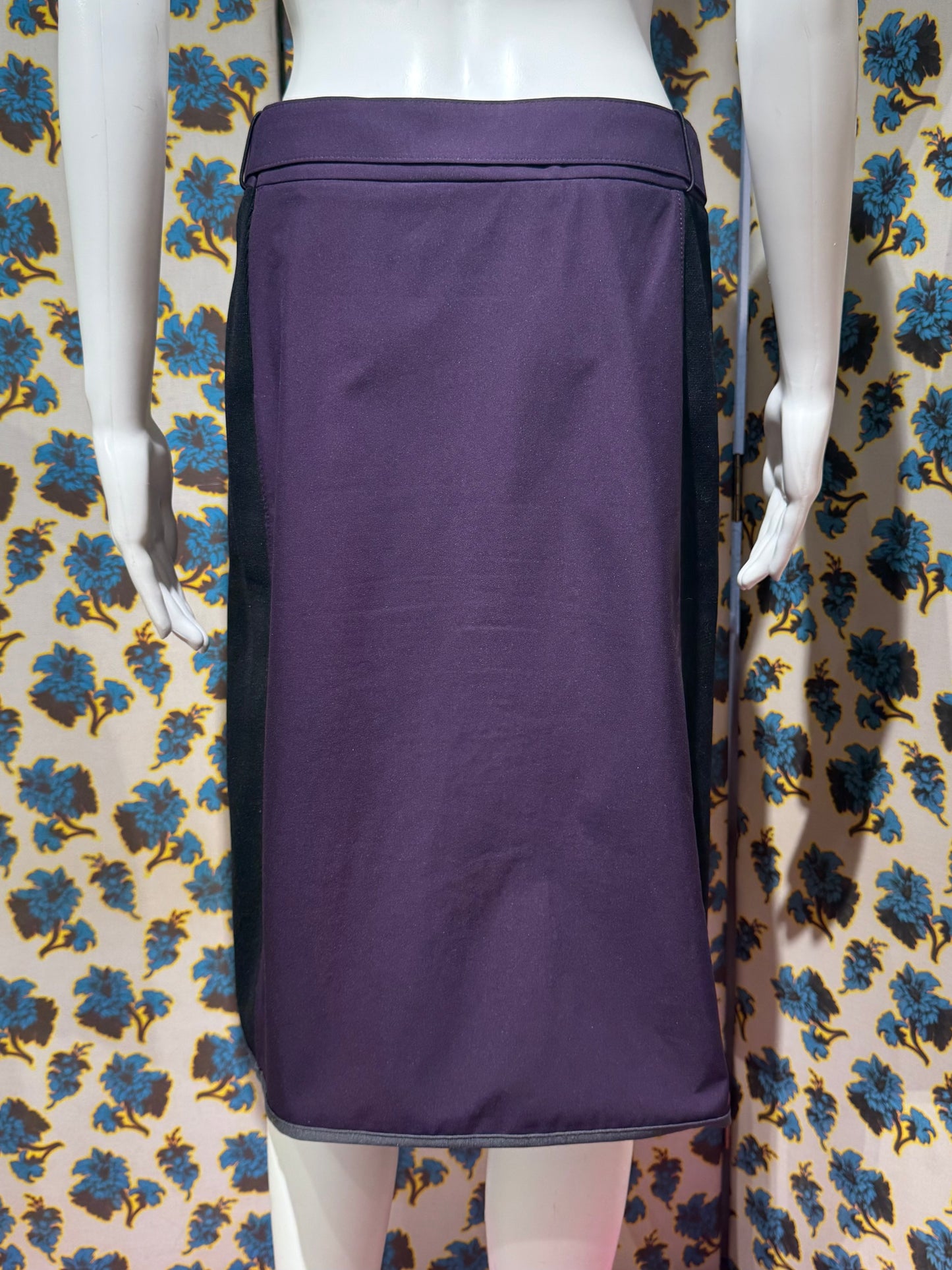 Prada Sport Purple Belted Skirt