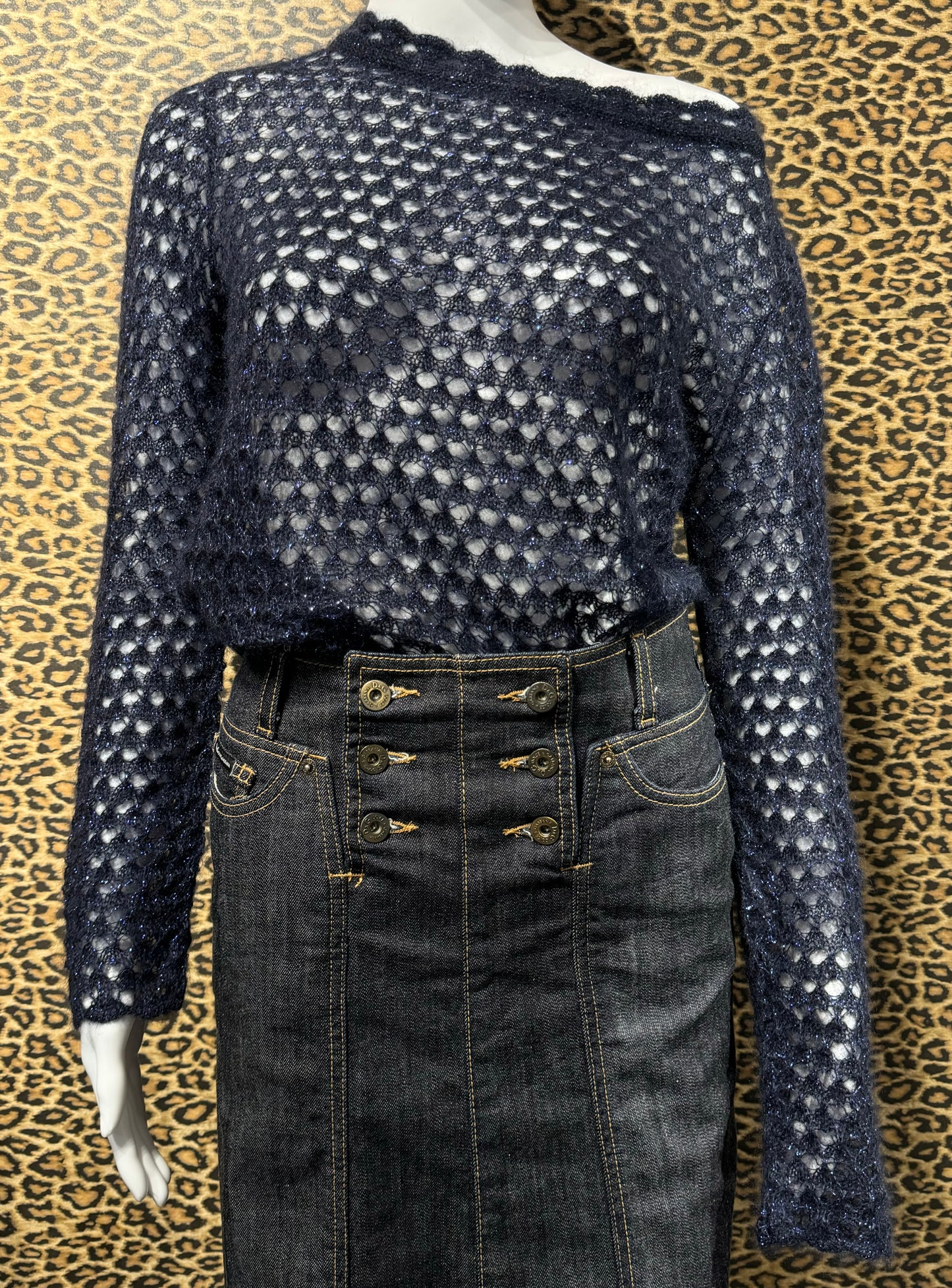 Moschino Jeans Mohair Sweater