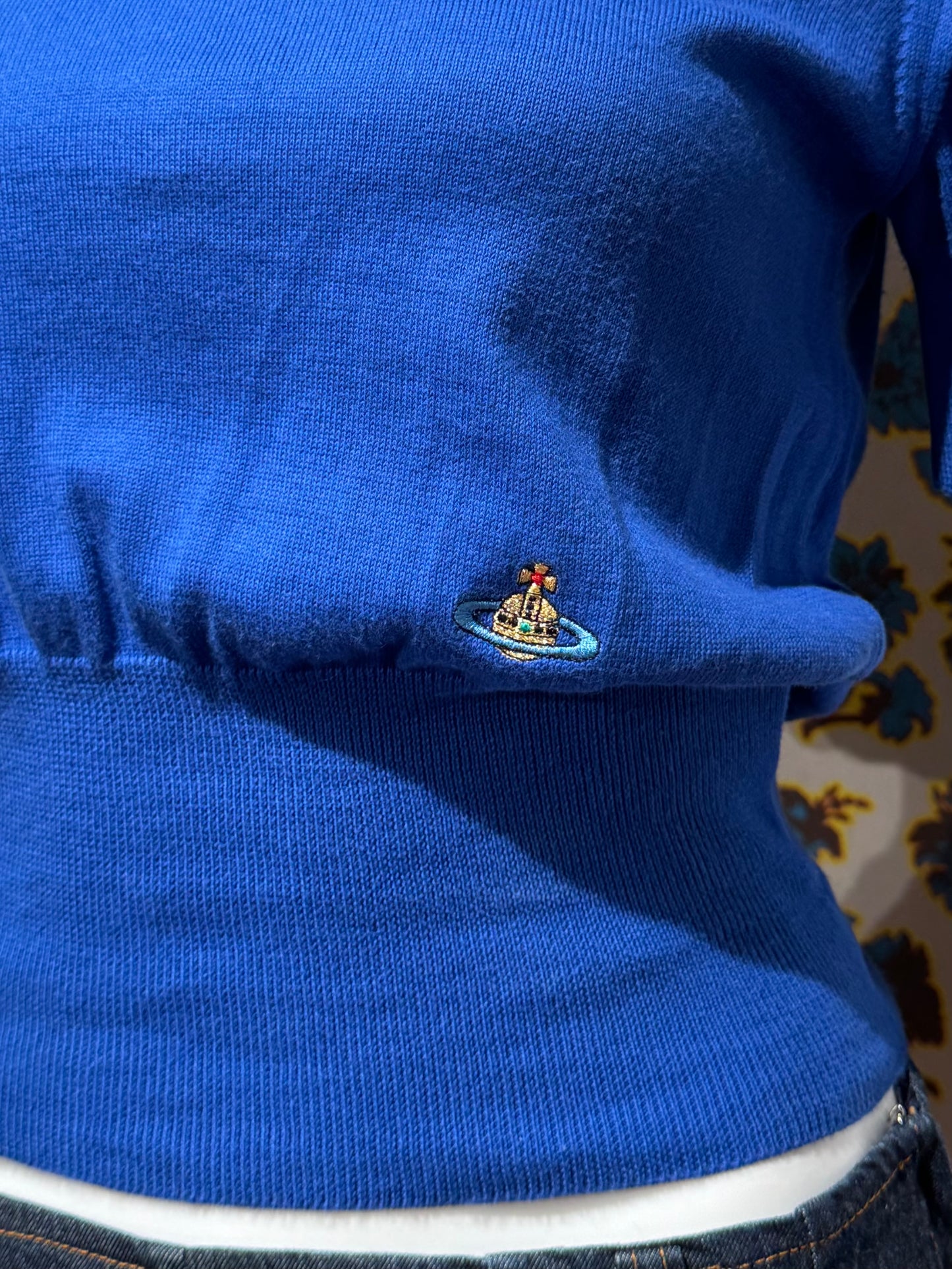 Vivienne Westwood Royal Blue Knit Top