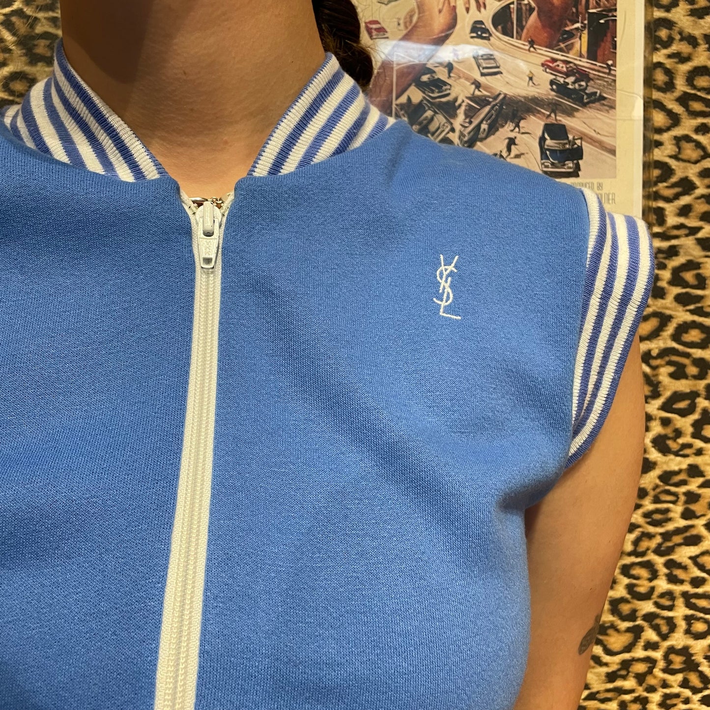 YSL Activewear 1970s Vest