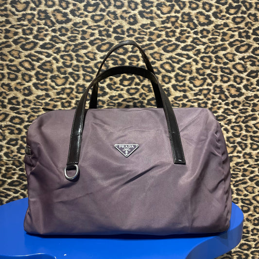 Prada Purple Nylon Bag