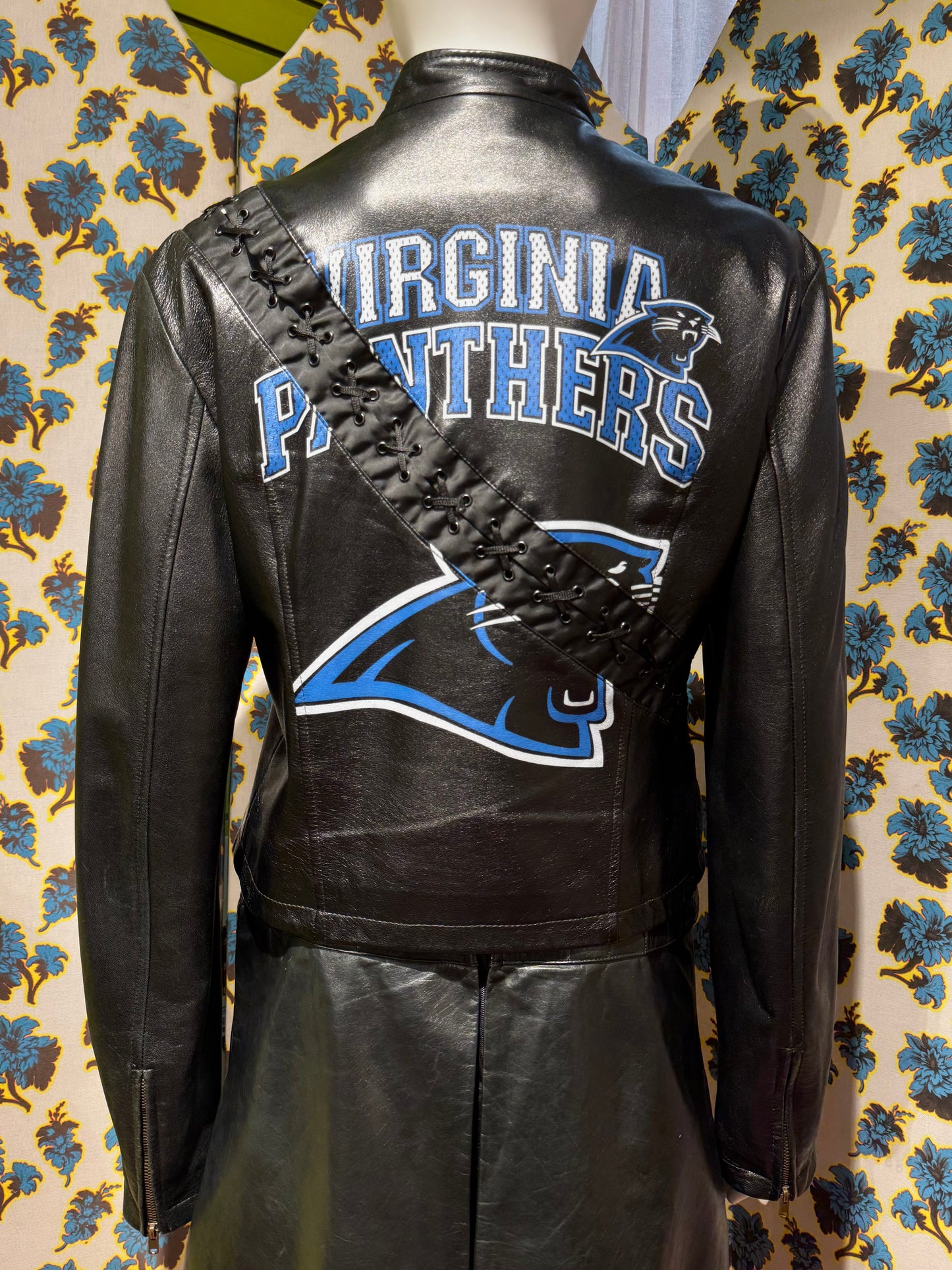 D&G S/S 2002 ‘Virginia Panthers’ Leather Jacket