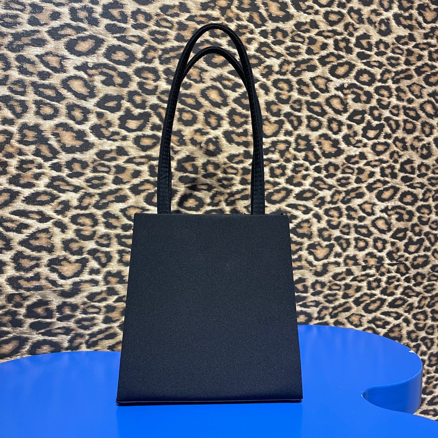 Y2K Black Beaded Mini Bag