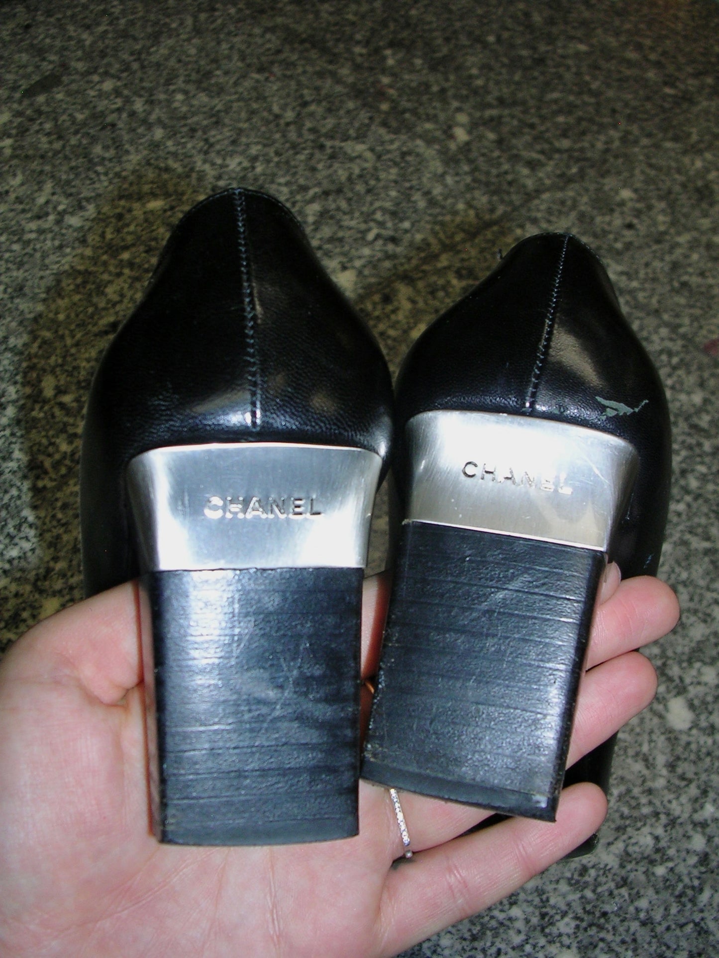 Chanel Leather Pumps 37.5