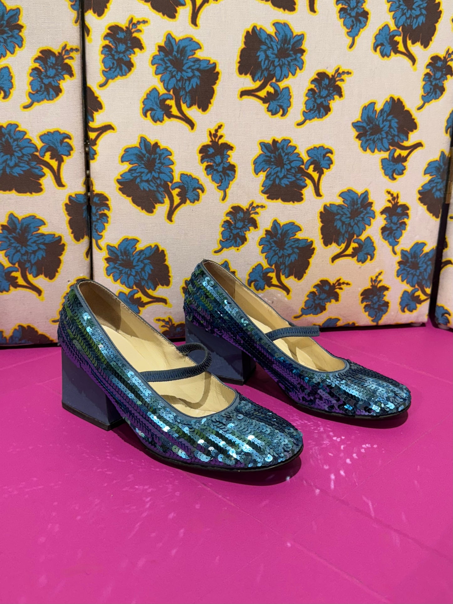 Miu Miu F/W 1997 Sequin Mary Jane’s