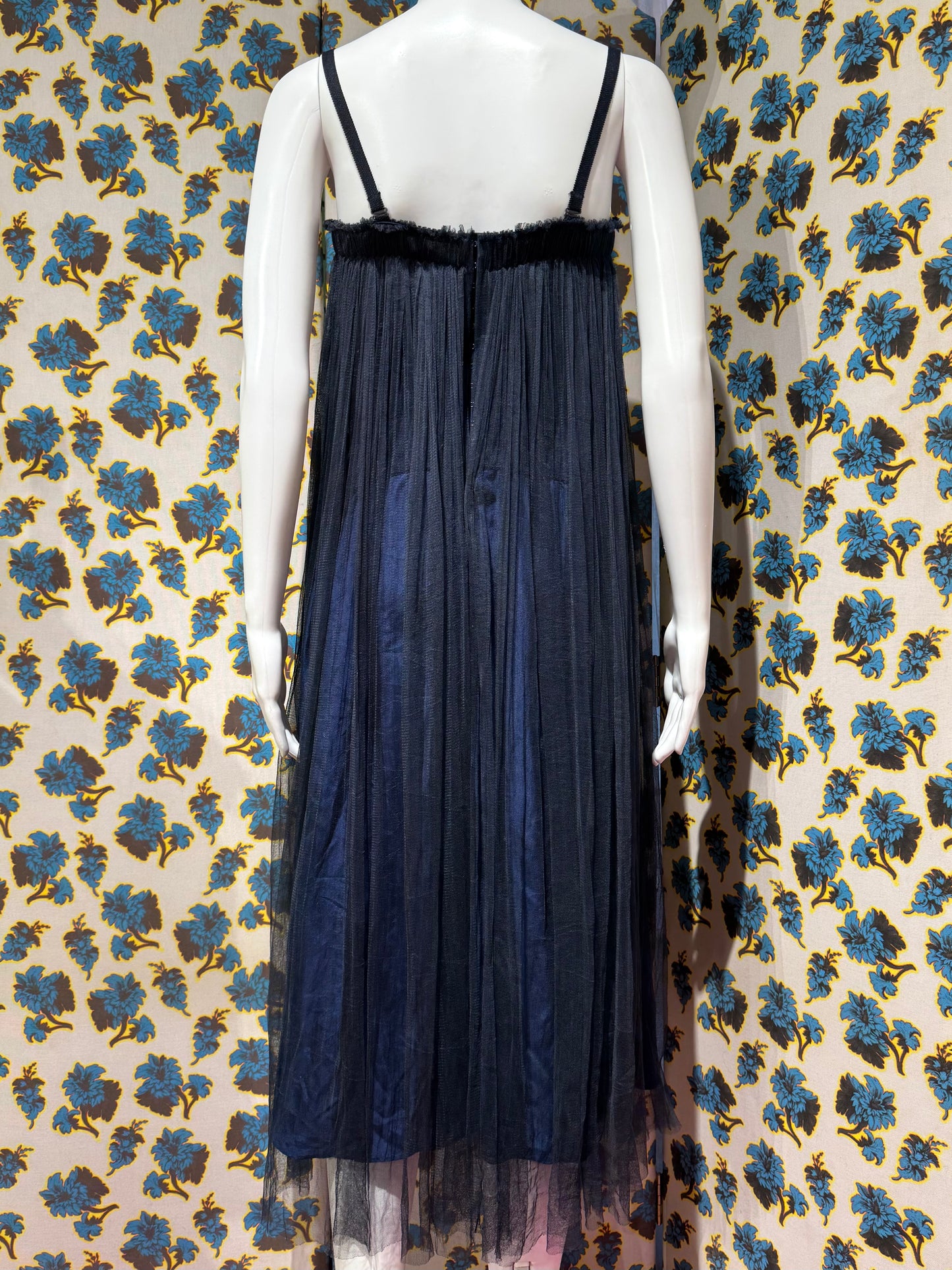 La Petite Salope Blue Sequin Corset Dress