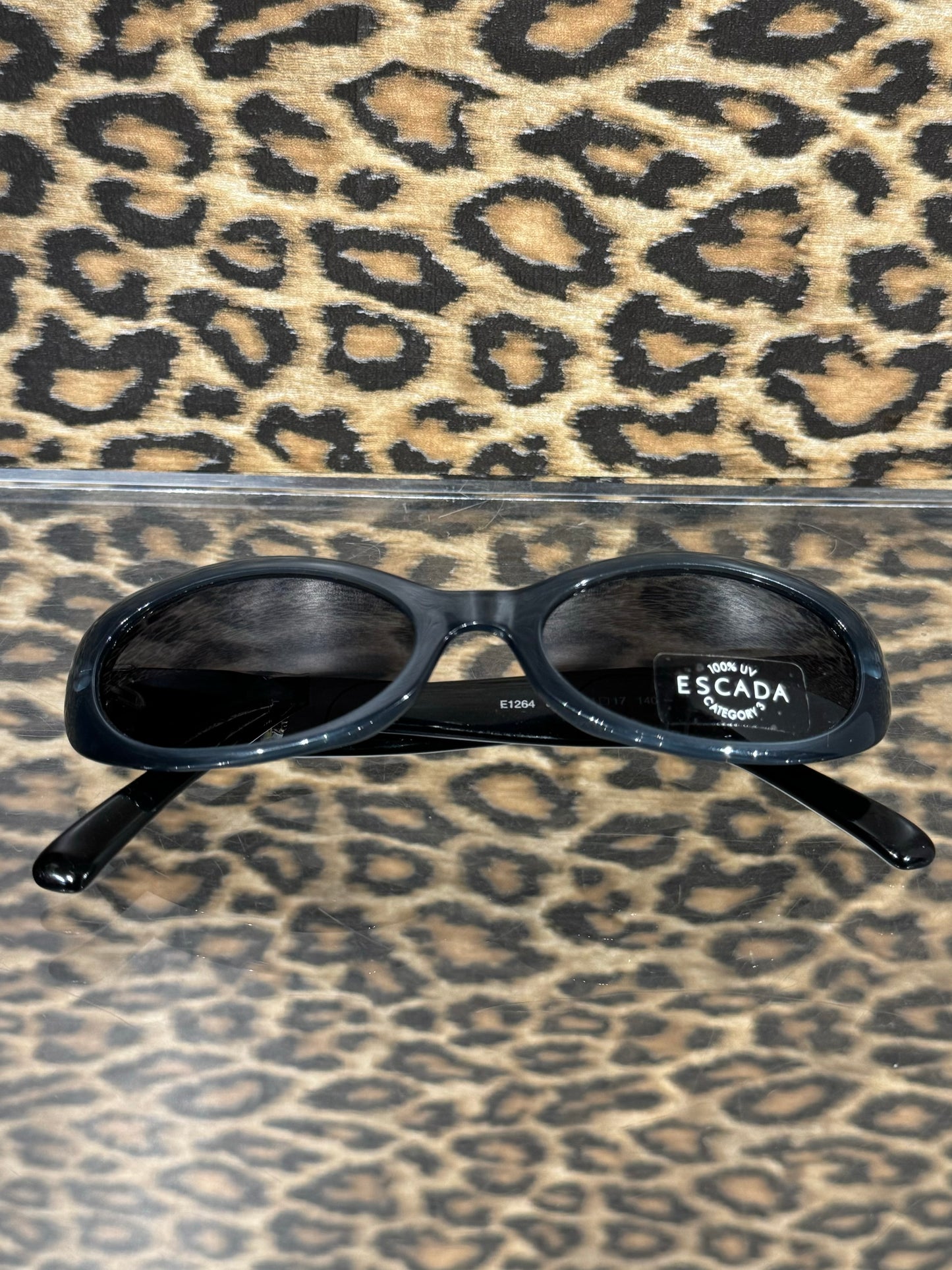 Escada Denim and Cheetah Sunglasses