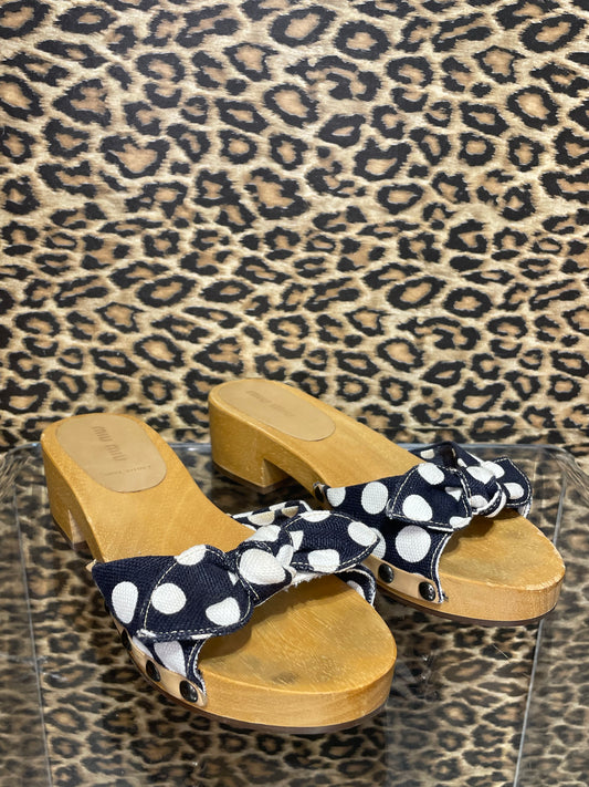 Miu Miu Clog Slides 37