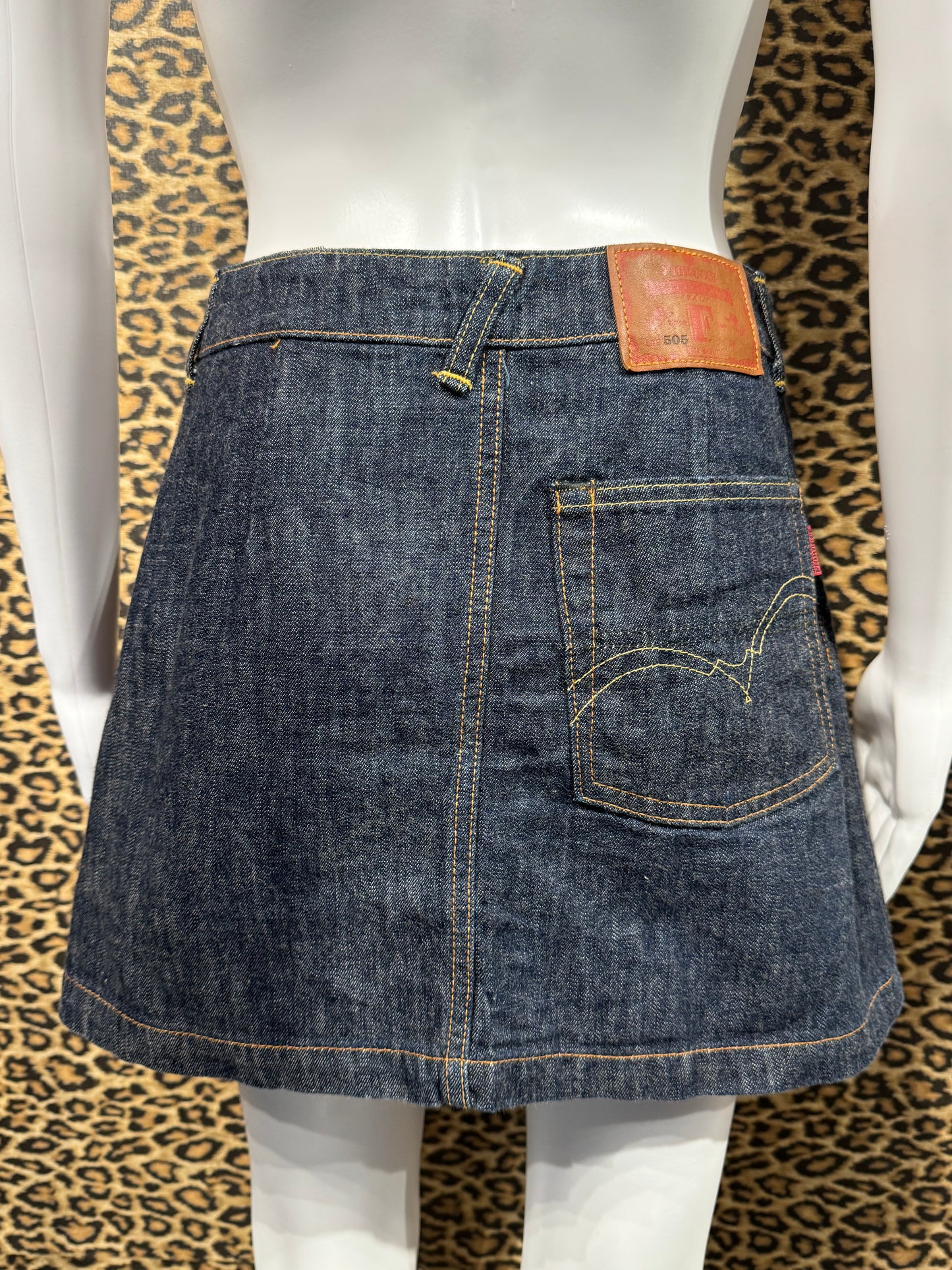 Fiorucci Denim Wrap Skirt