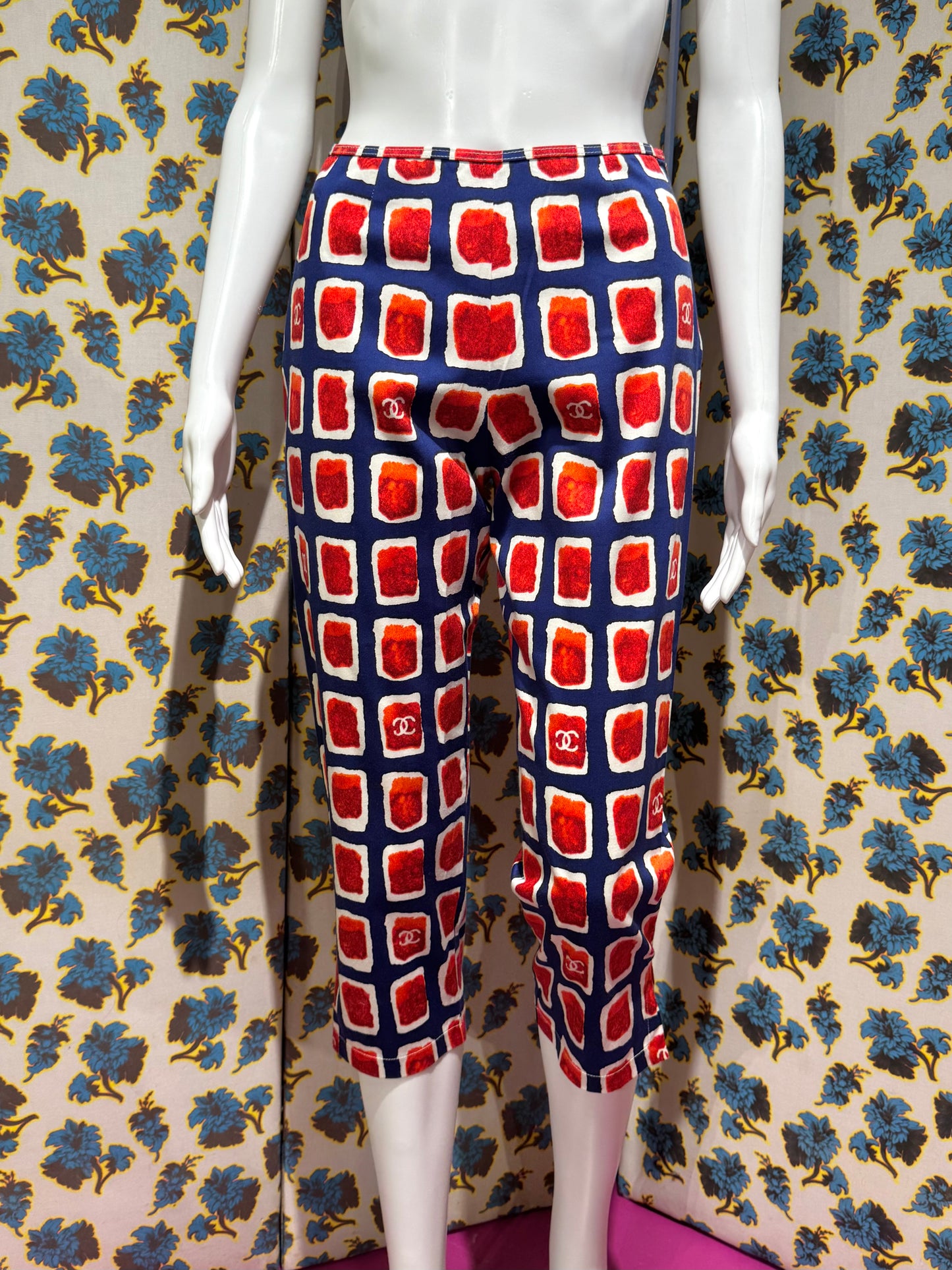 Chanel S/S 2001 Watercolor Capris