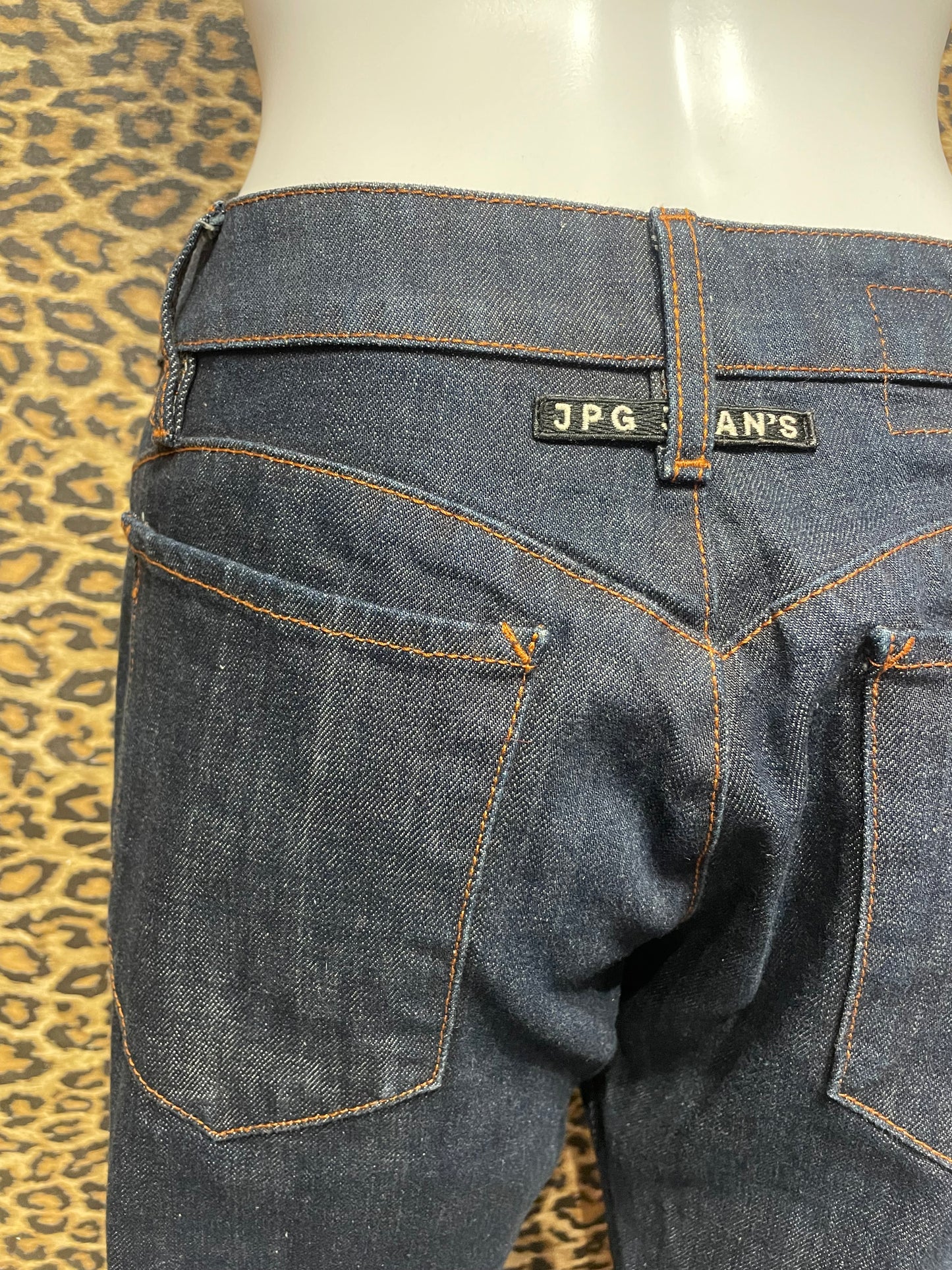 JPG Jeans Cutout Pocket Flared Denim