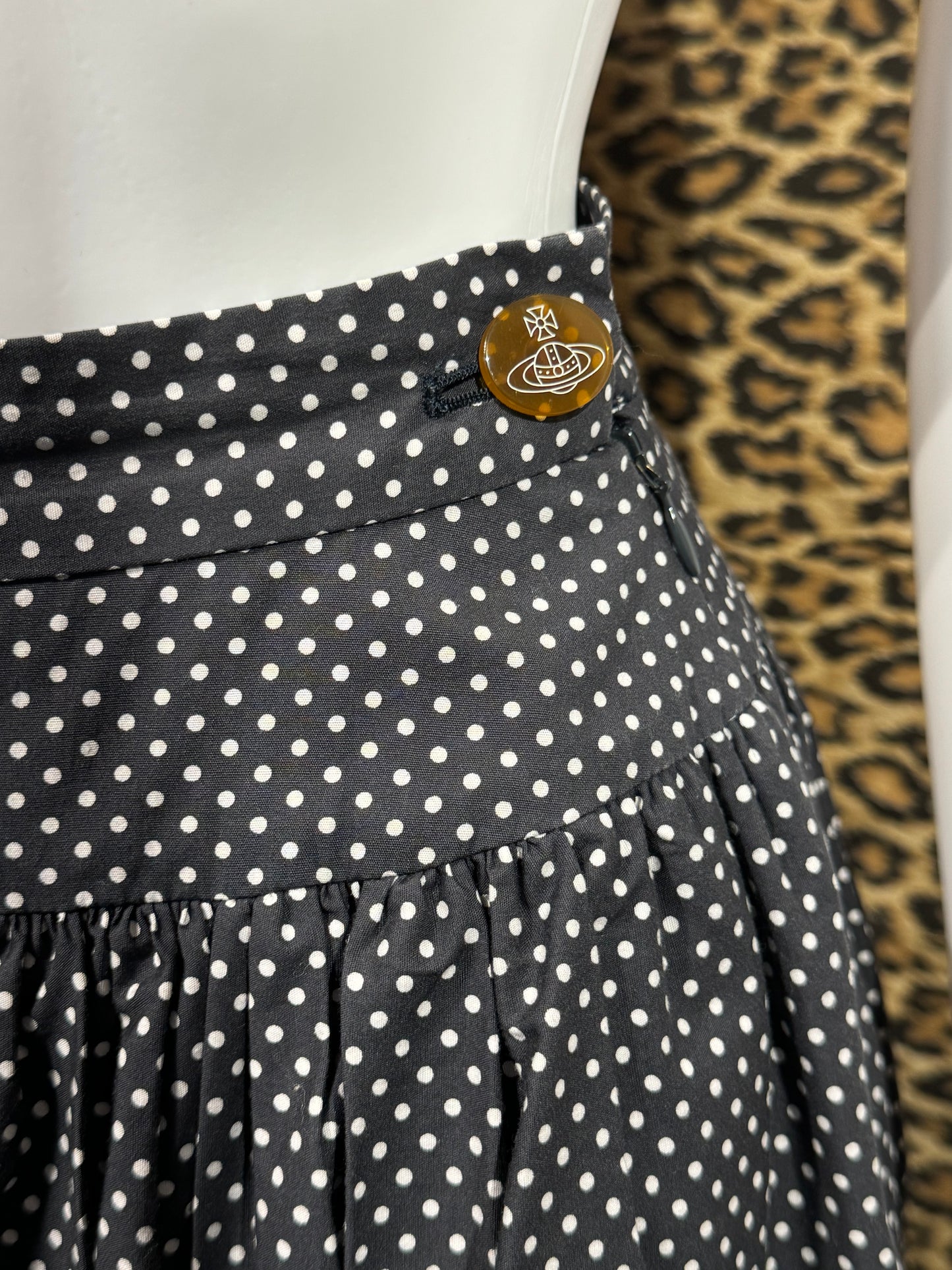 Vivienne Westwood Polka Dot Skirt