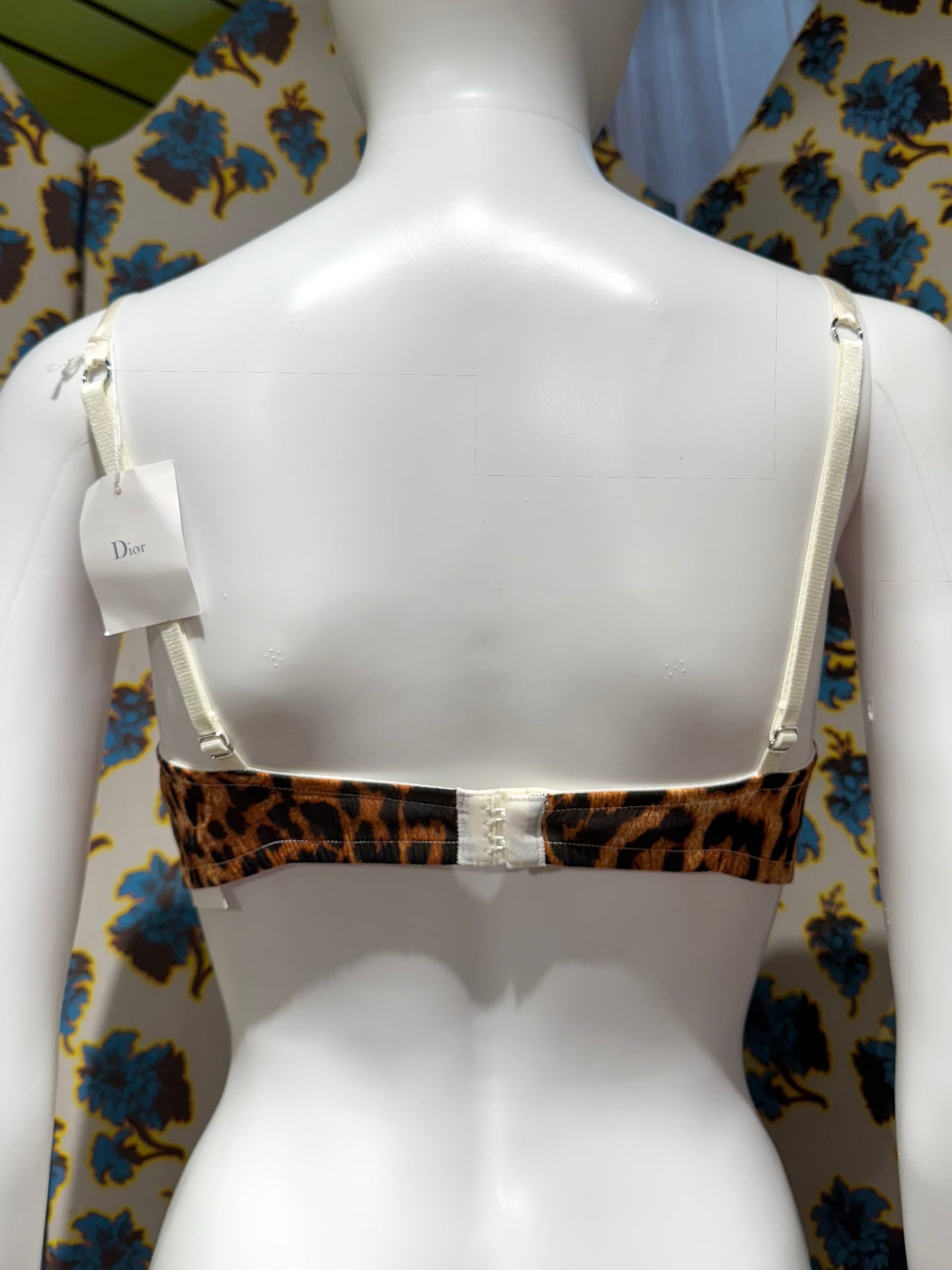 Dior Leopard Bra
