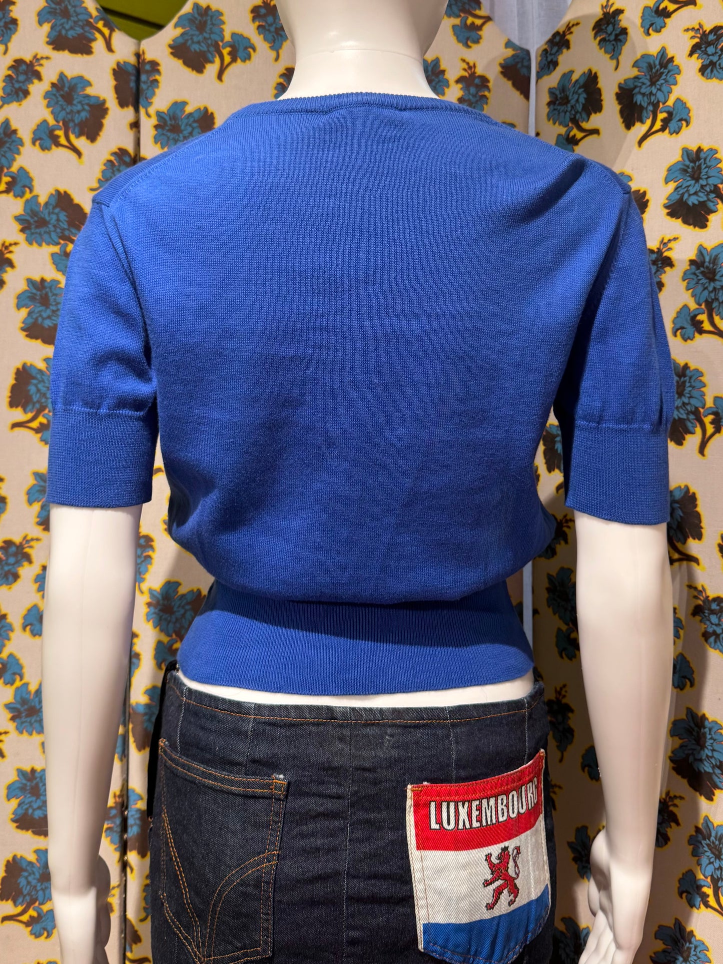 Vivienne Westwood Royal Blue Knit Top