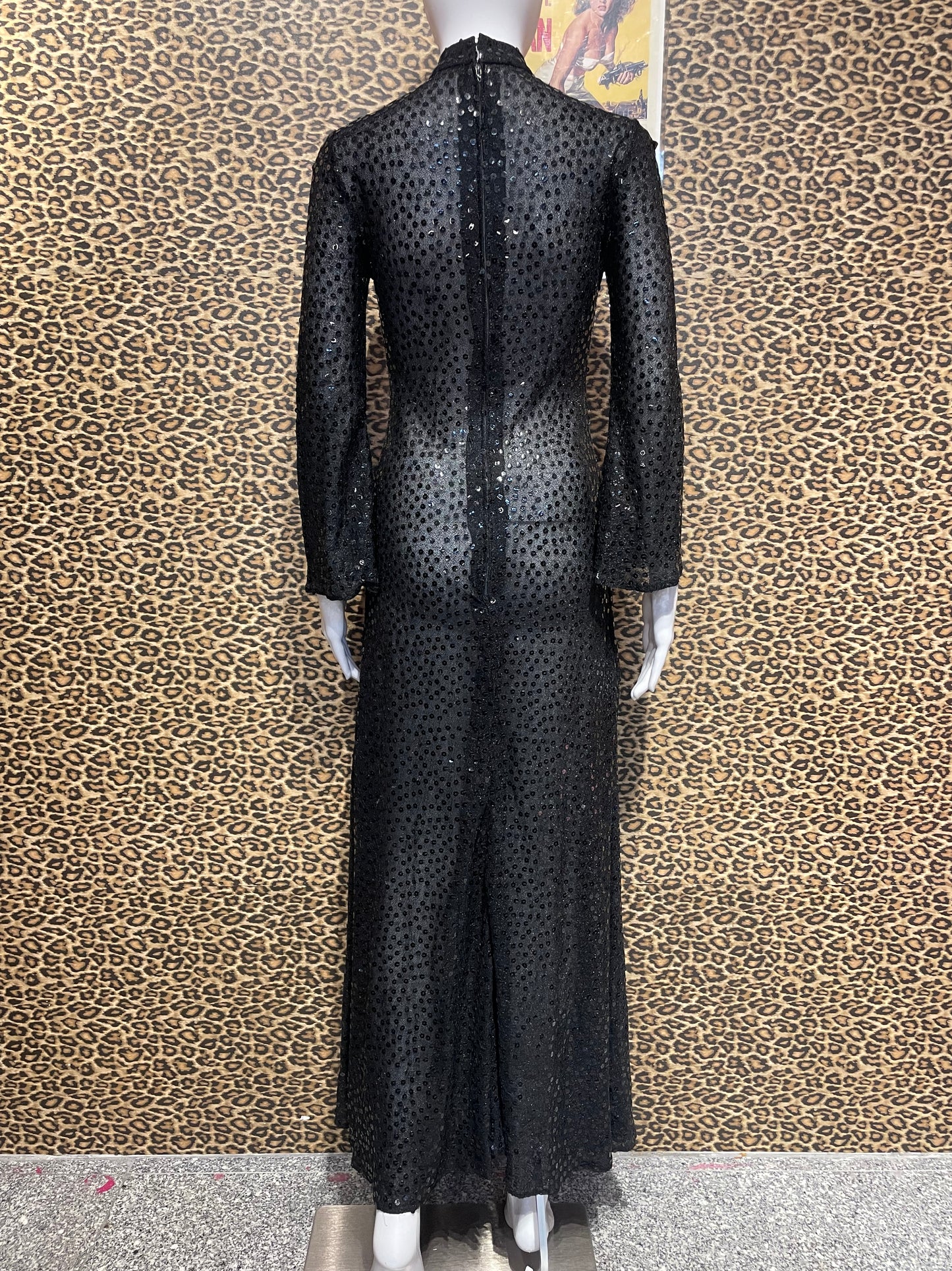 1960’s Sheer Sequin Gown