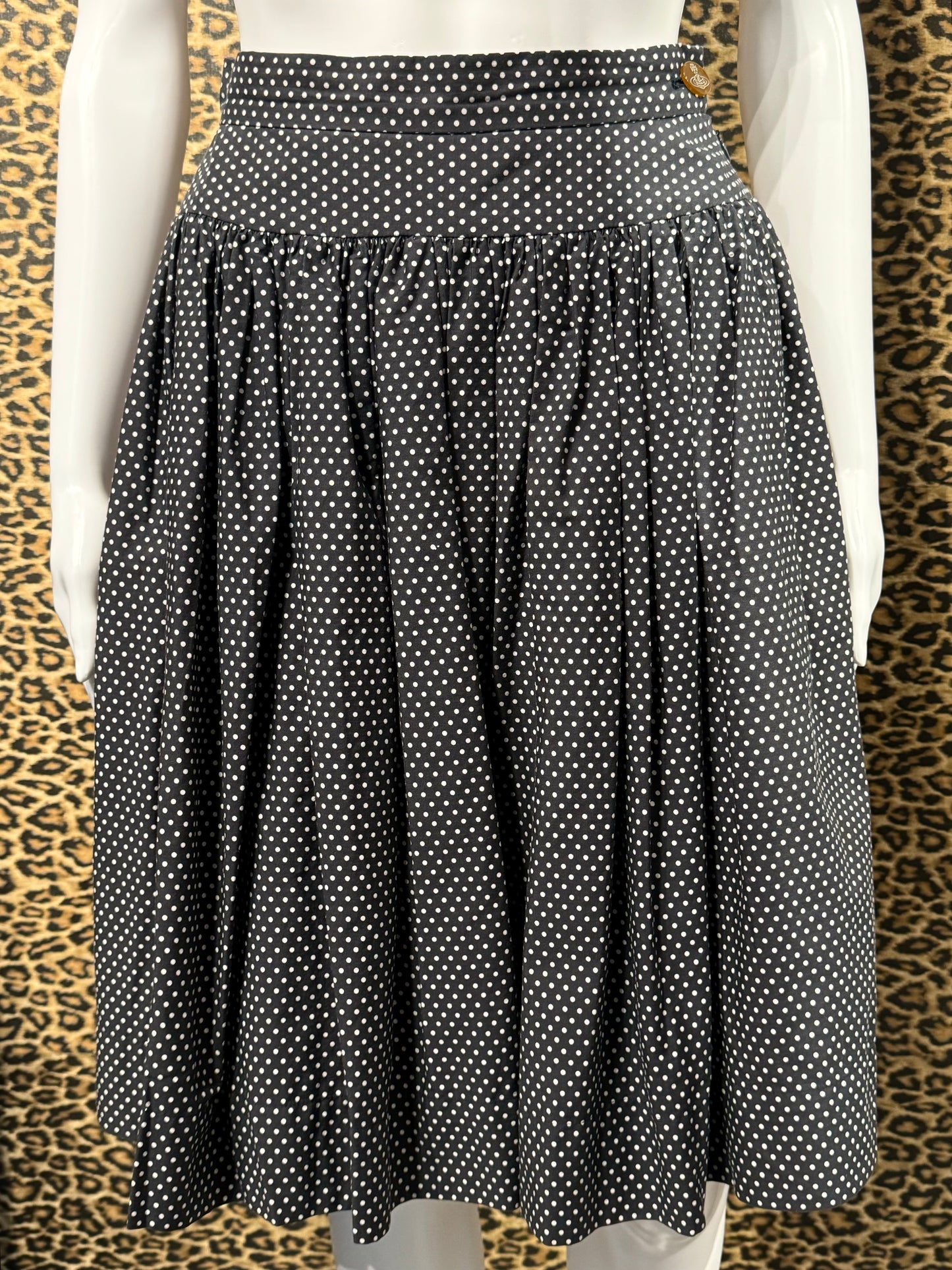 Vivienne Westwood Polka Dot Skirt