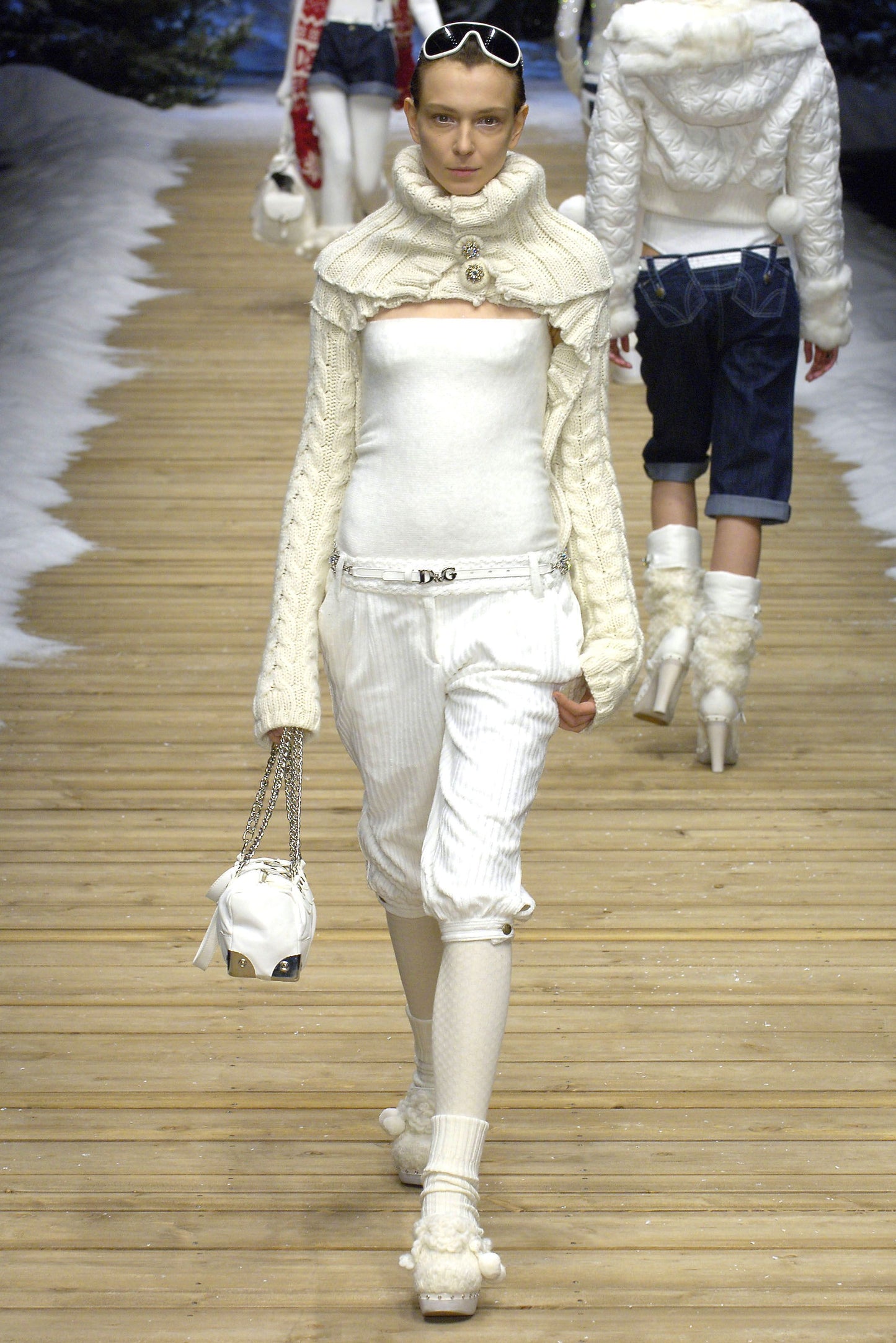 D&G F/W 2006 Mohair Strapless Top