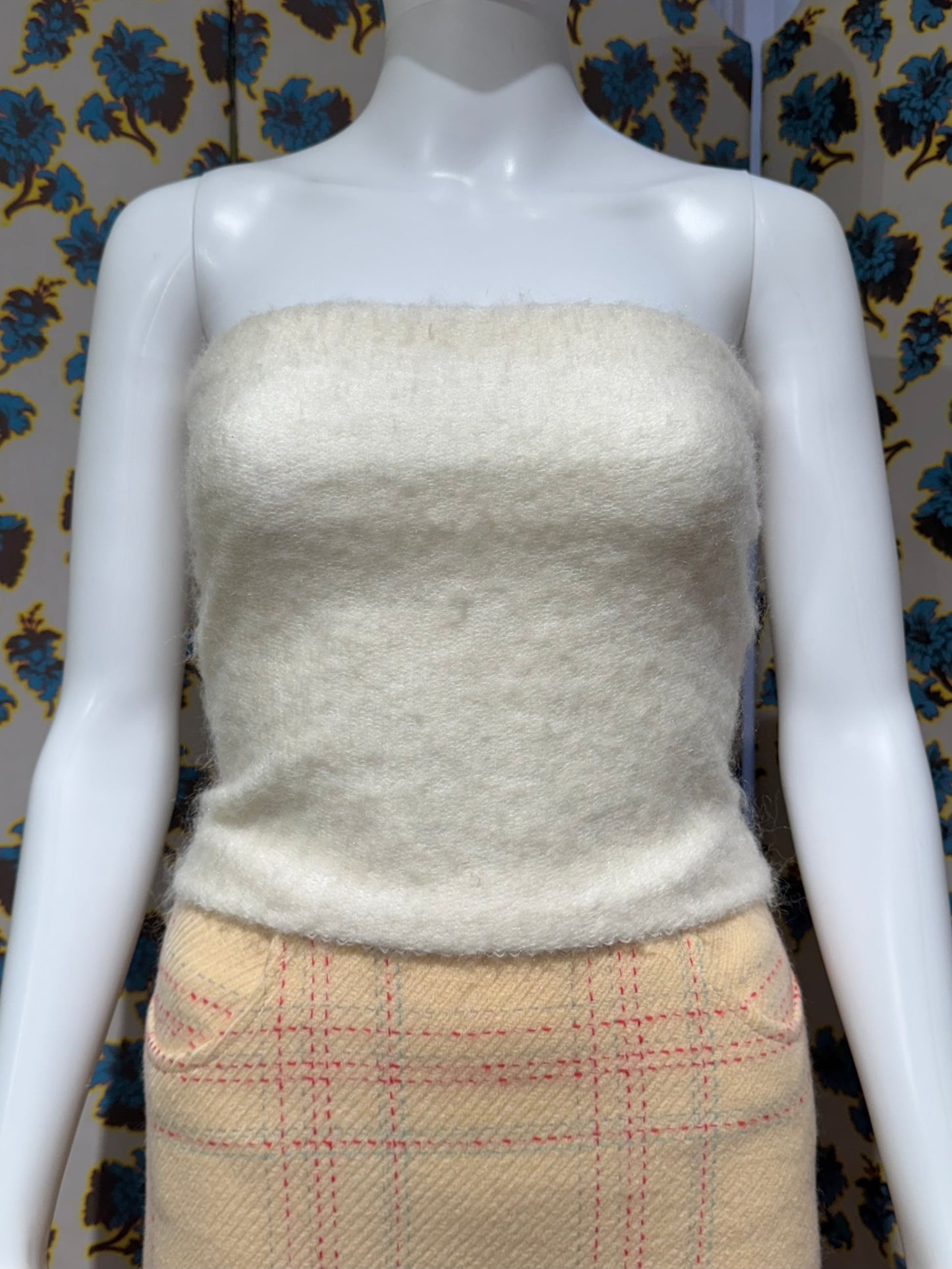 D&G F/W 2006 Mohair Strapless Top