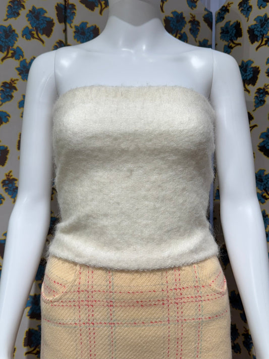 D&G F/W 2006 Mohair Strapless Top