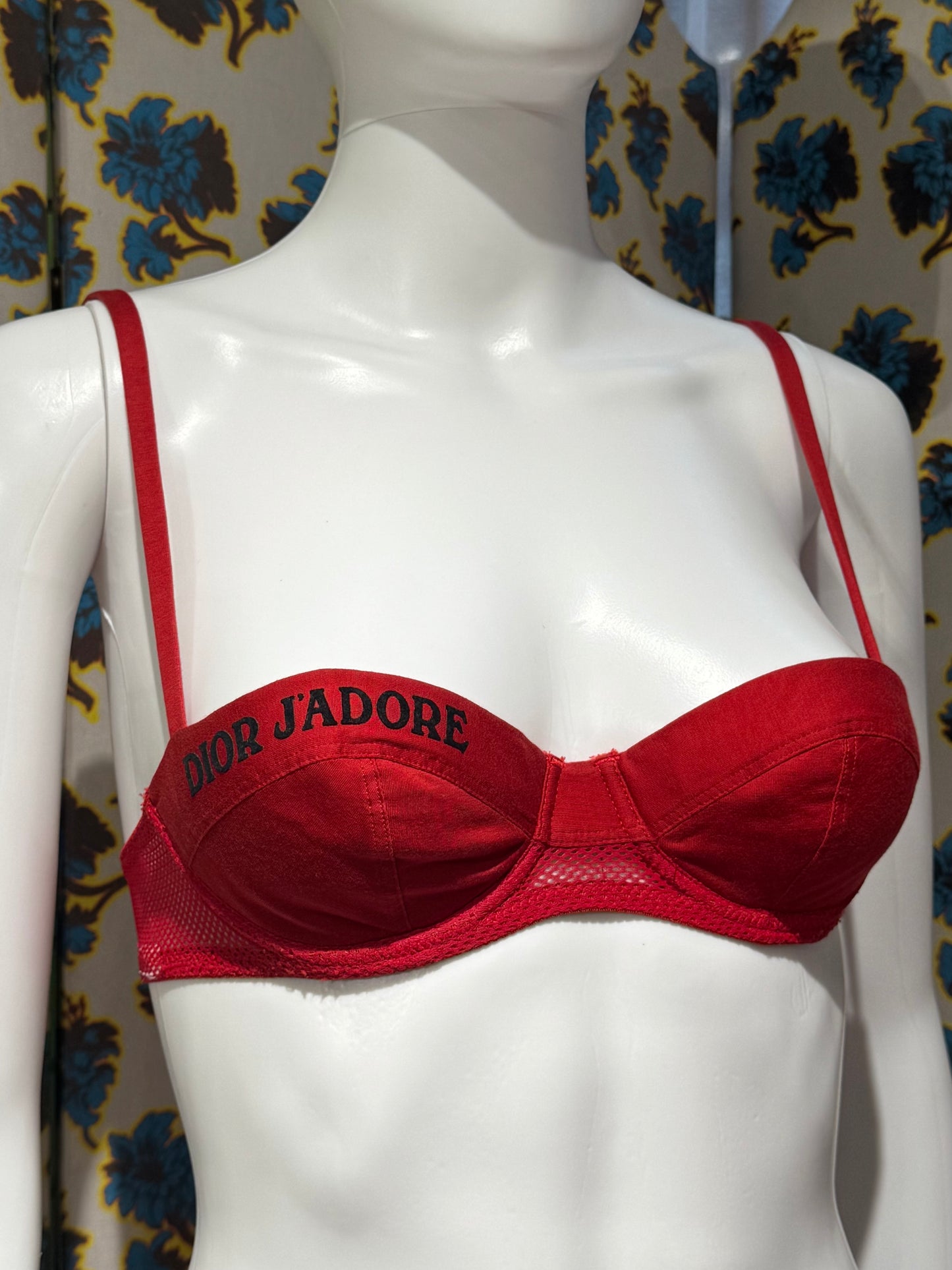 Dior S/S 2001 J’Adore Red Bra