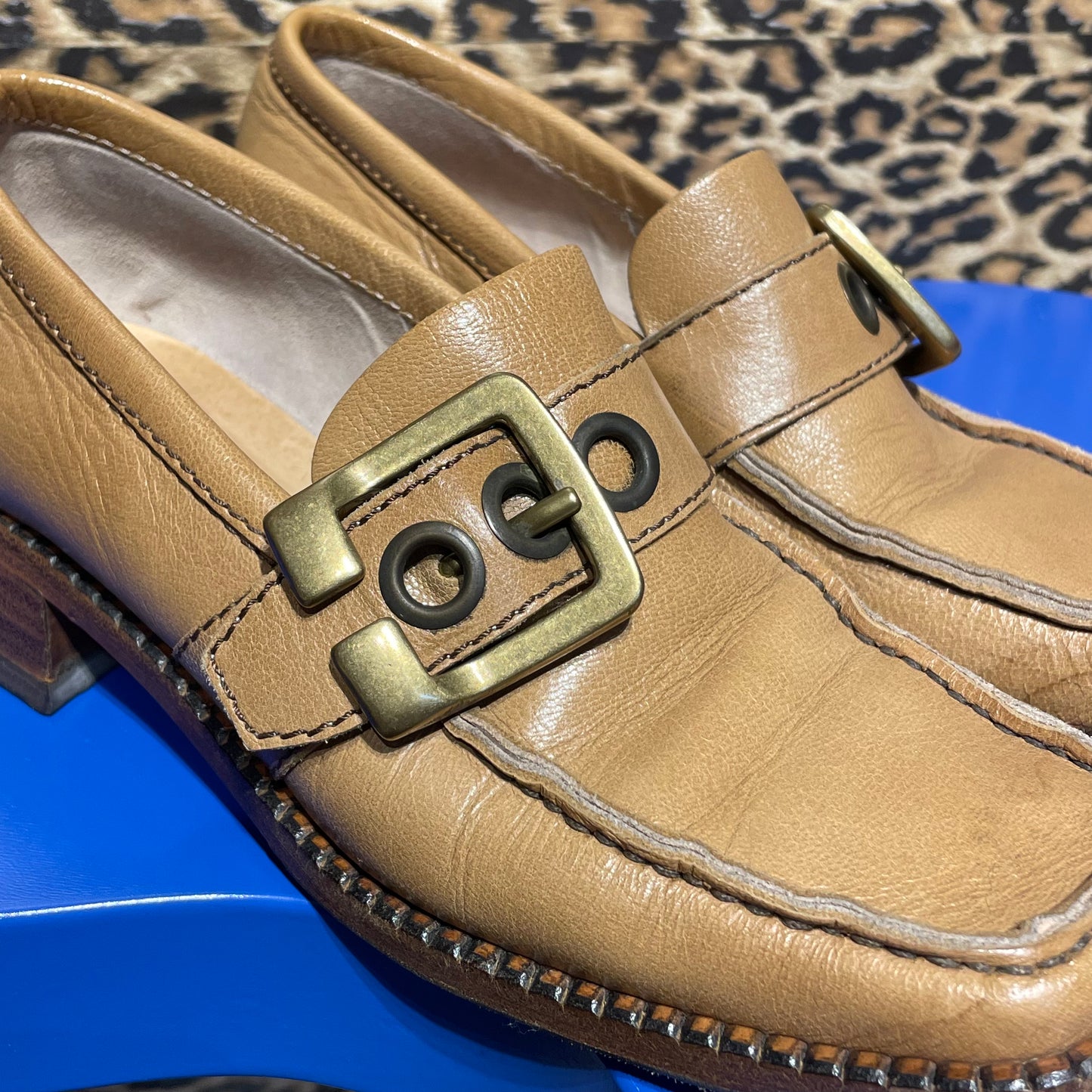 Miu Miu Beige Loafers 35