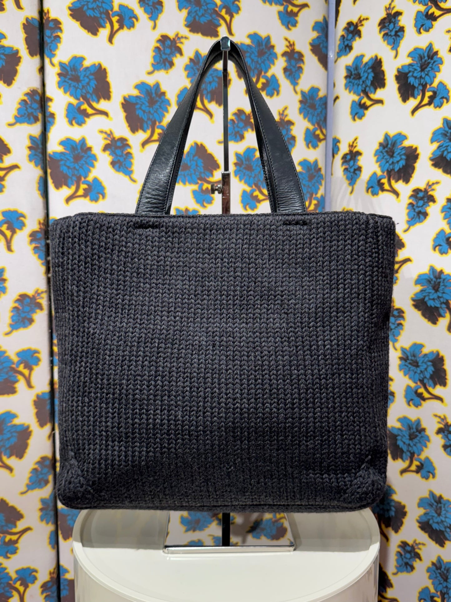 Prada F/W 1999 Wool Knit Bag