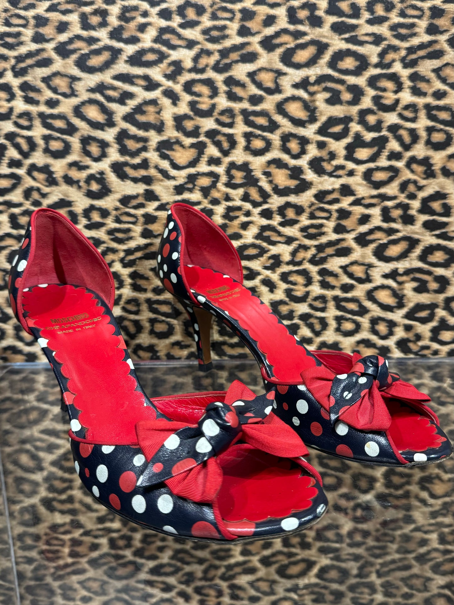 Moschino Cheap & Chic Polka Dot Pumps 39