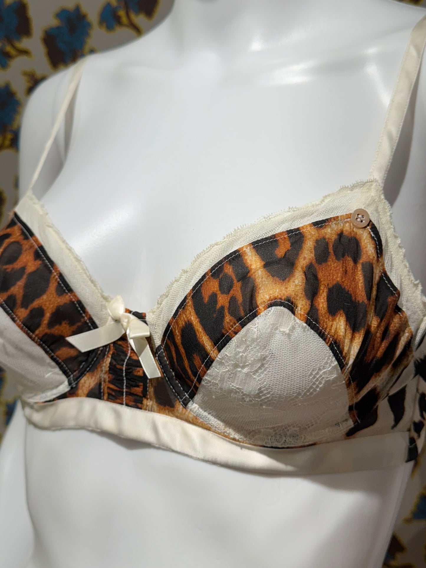 Dior Leopard Bra