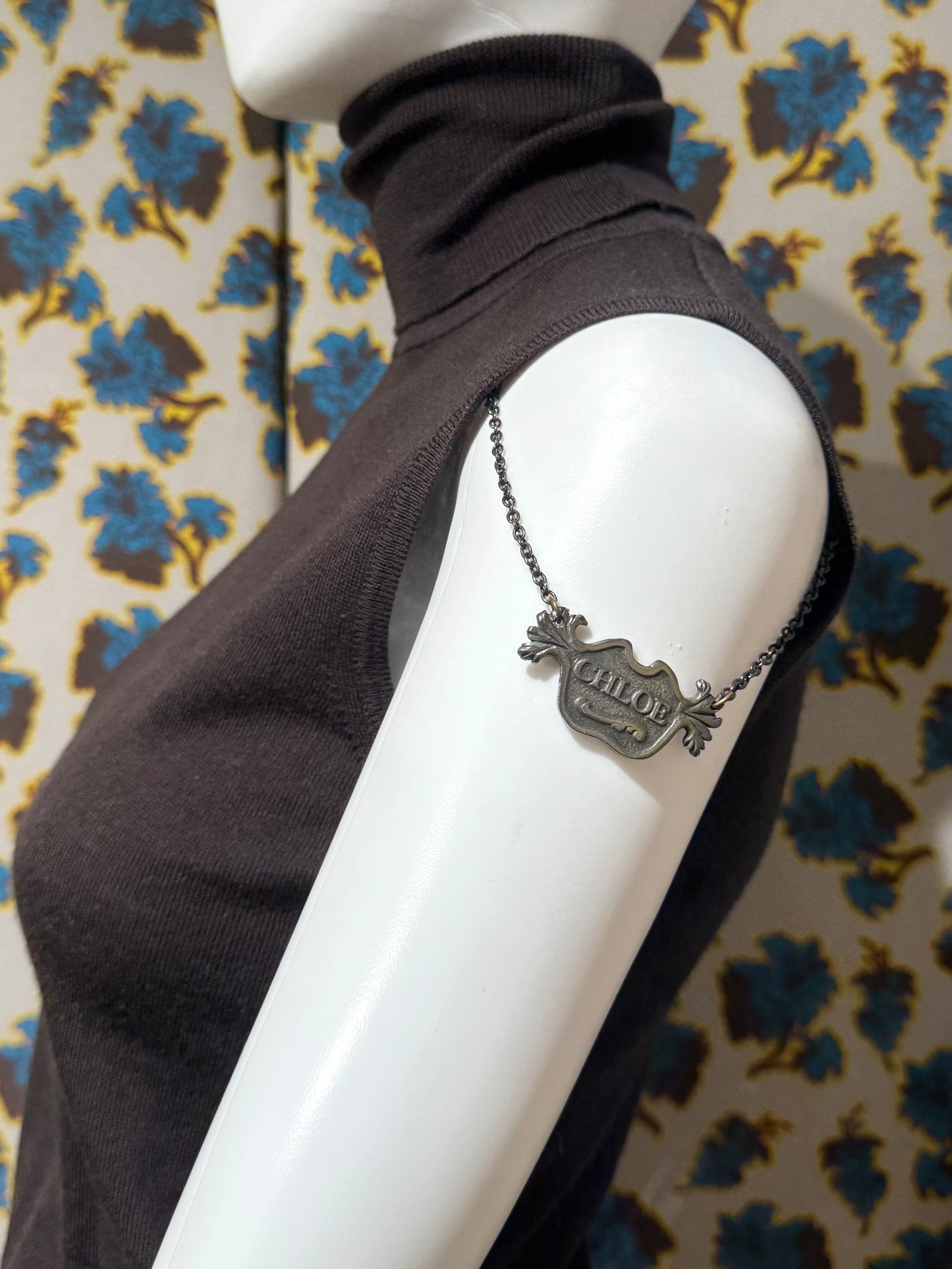 Chloé F/W 2001 Sleeveless Turtleneck