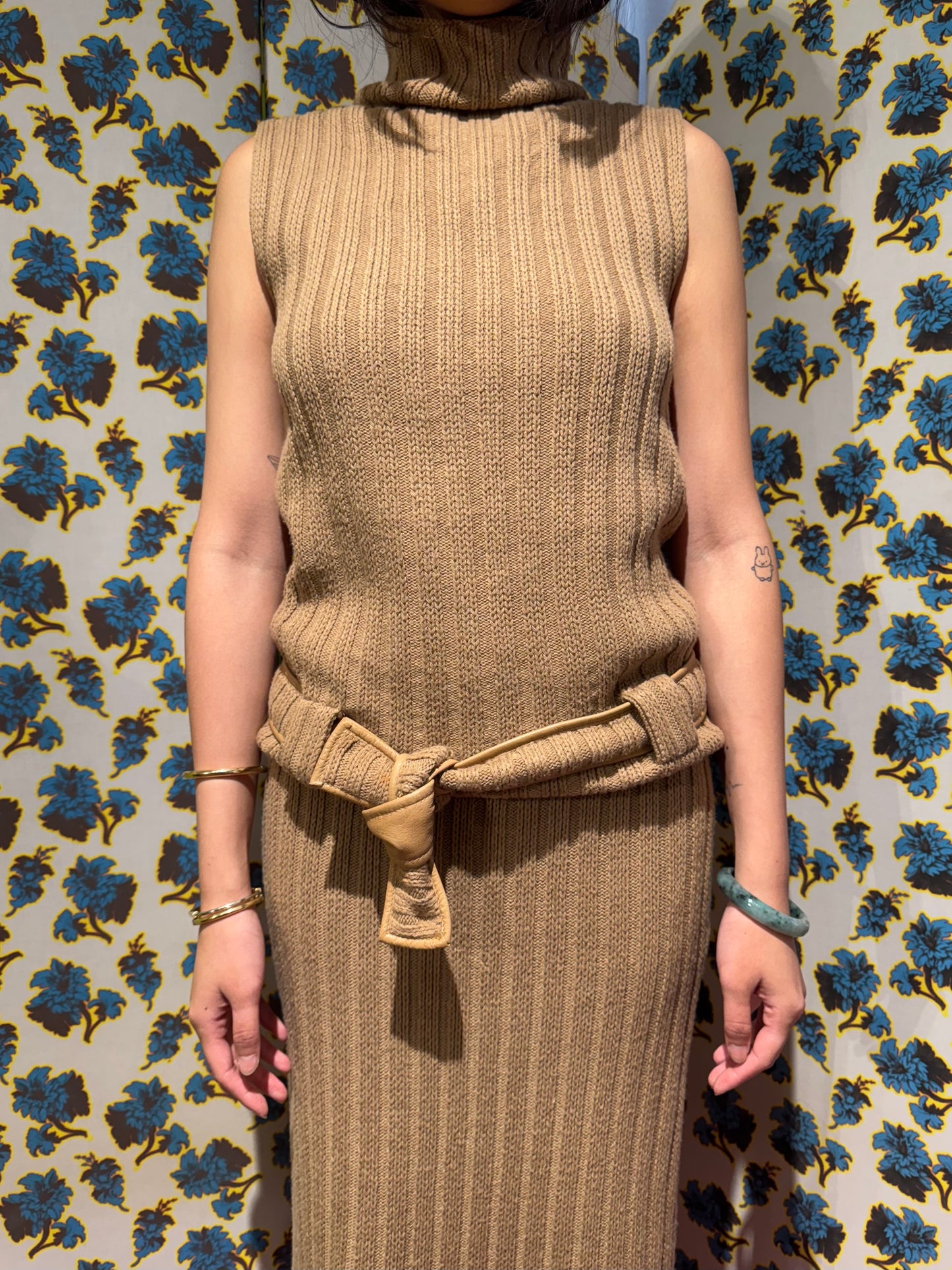 Miu Miu F/W 1999 Knit Skirt Set