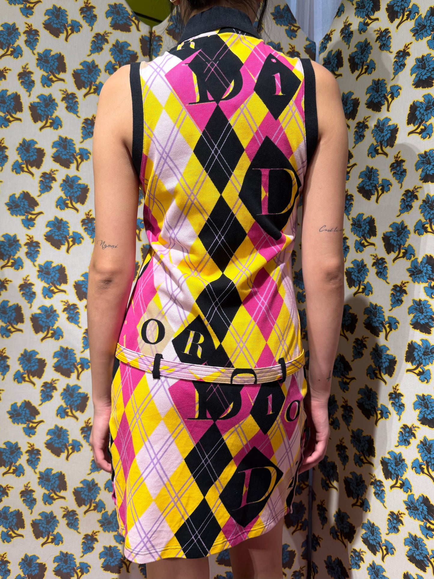 Dior S/S 2005 Argyle Dress