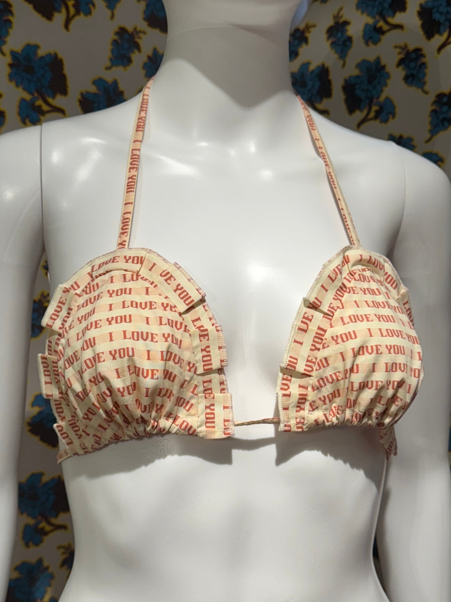 Chloé S/S 1999 I Love You Bra and Undies Set